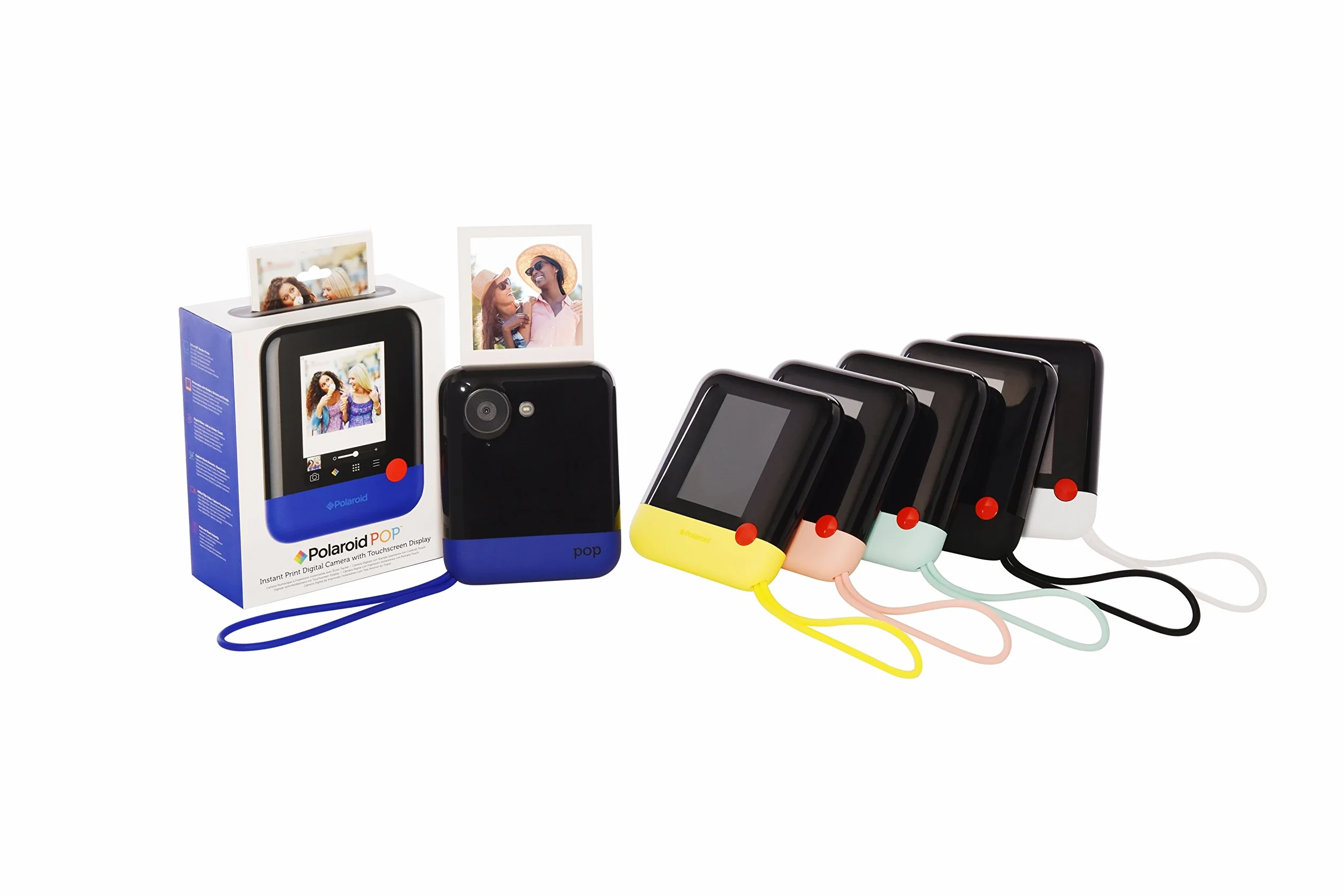 Polaroid POP 3 x 4 (7,6 x 10 cm) aparat cyfrowy, natychmiastowe zdjęcia, z technologią druku Zero Zink – biały