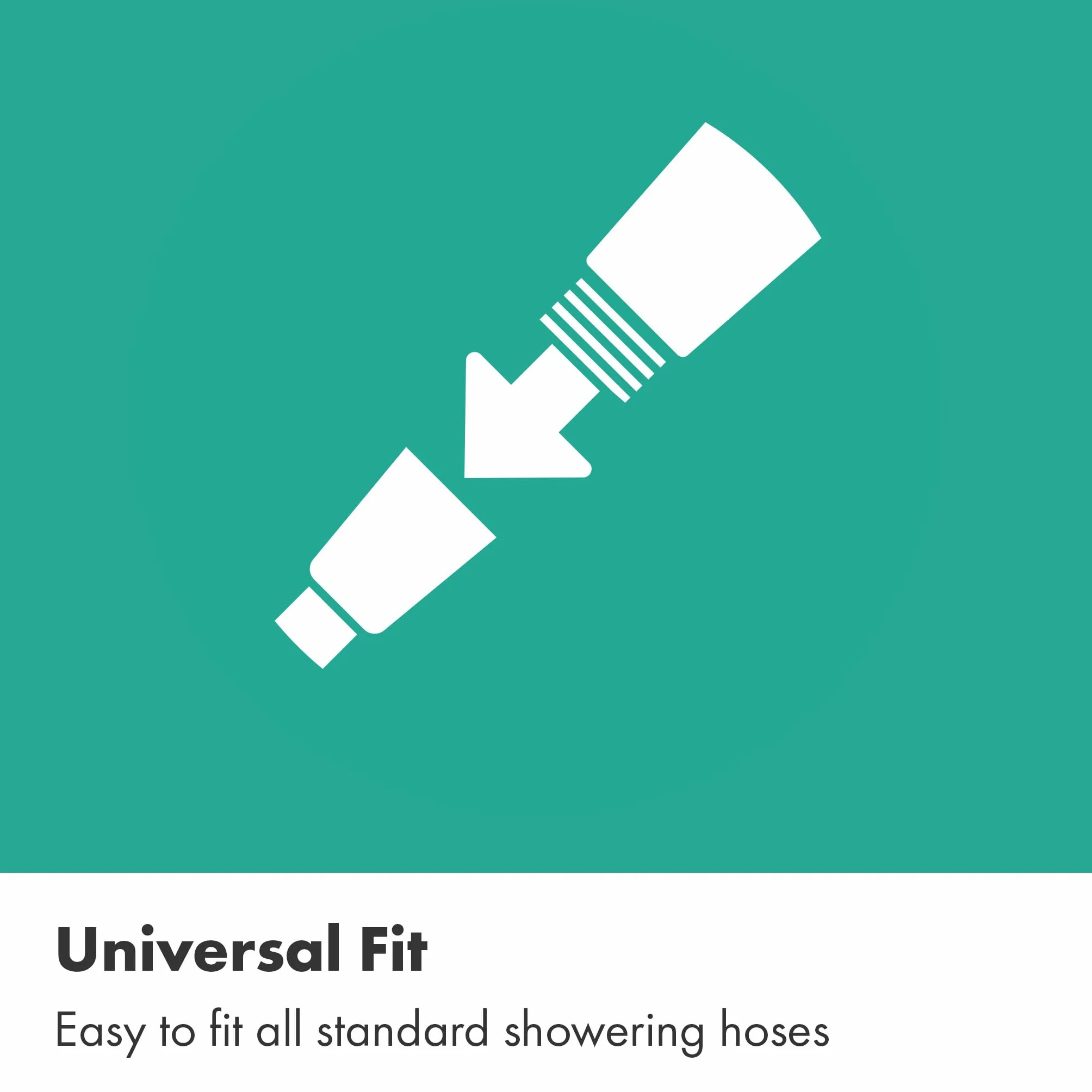 hansgrohe FixFit Fine E - podłączenie węża prysznicowego, przyłącze ścienne z zaworem zwrotnym, przyłącze węża, kąt podłączenia węża, czarny matowy, 28883670