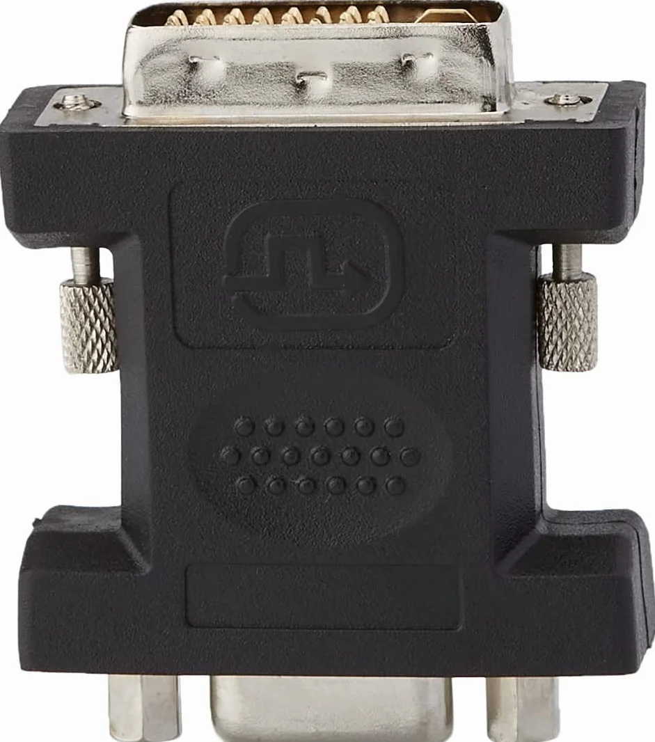 PremiumCord Adapter DVI na VGA DVI-I 24+5 VGA 15 pin niklowany czarny