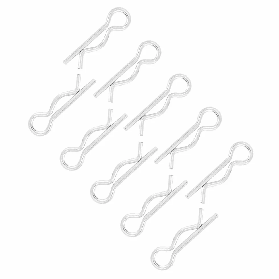Klipy R 1Mm 1 Mm Zawleczka żelazo Ocynkowane 1 * 18Mm Typ R Zawleczka Klipy Ocynkowane Kołki Ustalające Spinki Sprężynowe Szpilka do Włosów