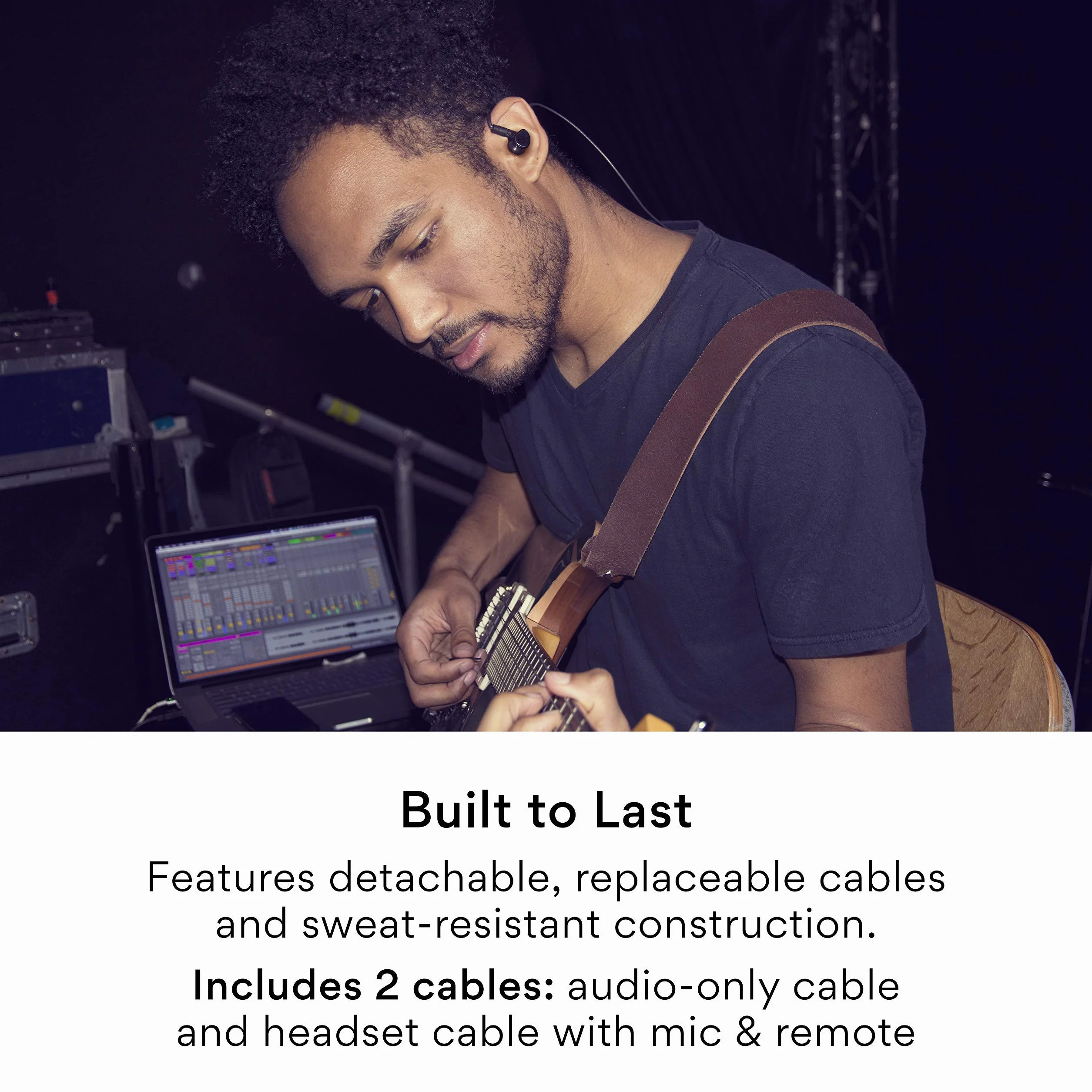 MEE audio MX2 Pro Hybrydowy podwójny sterownik modułowe monitory douszne dla muzyków