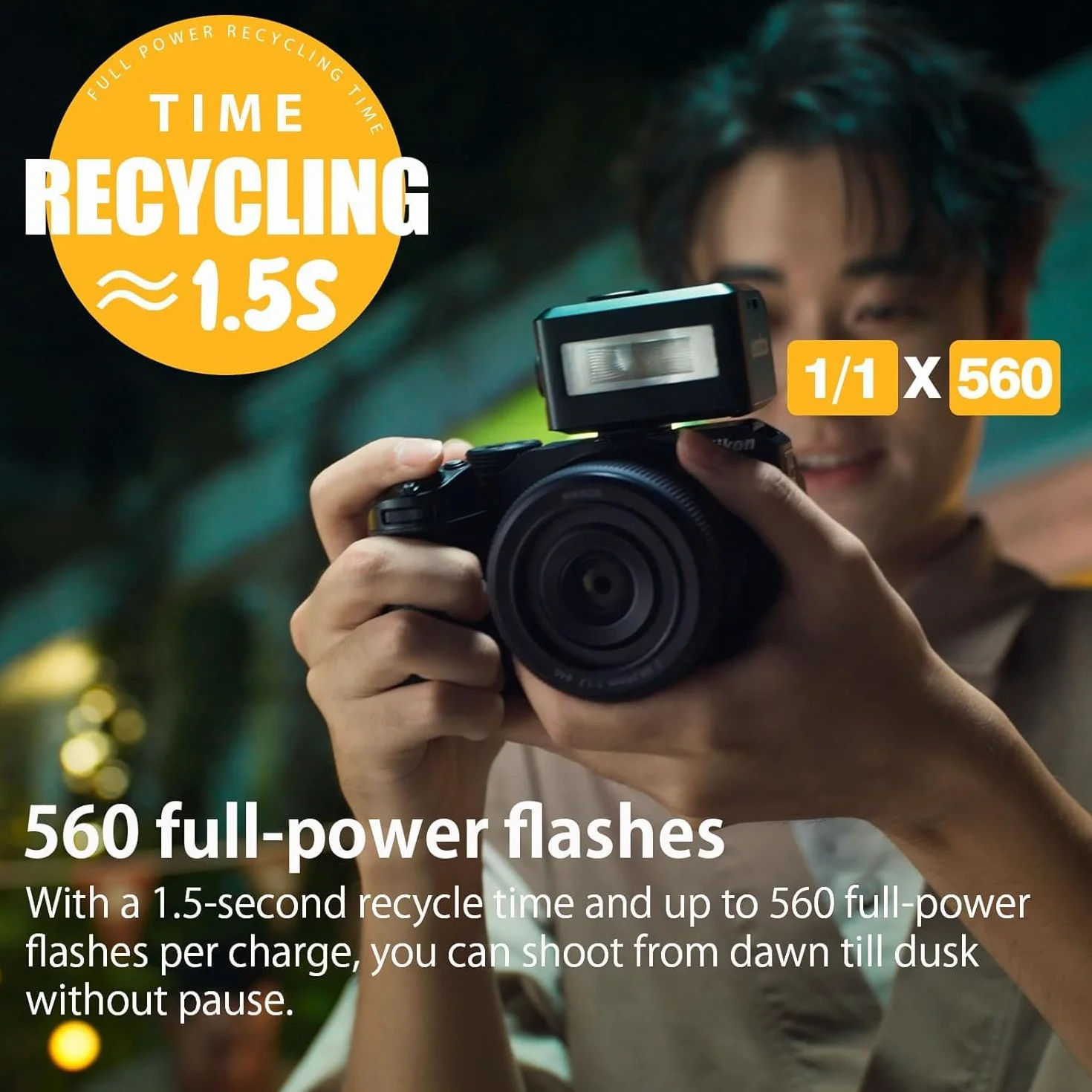 Godox iT30Pro S TTL Mini lampa błyskowa 2.4G HSS 1/8000 s z ekranem dotykowym USB-C kompatybilna Sony a6000 A9 A7R