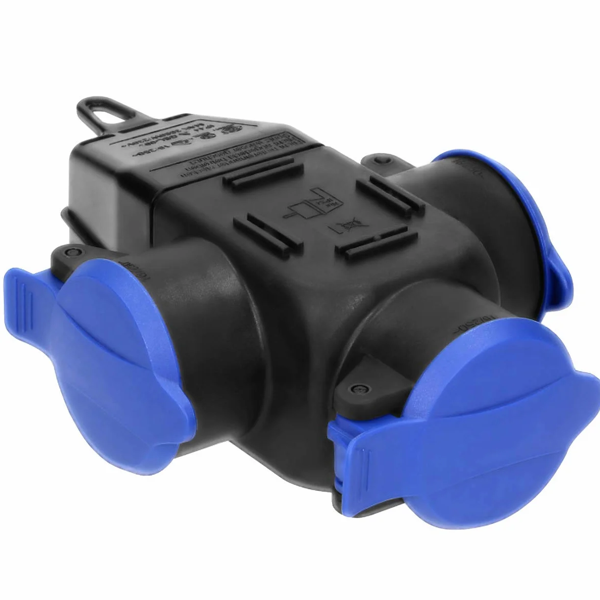 ORNO OR-AE-1346(GS) hermetyczny rozdzielacz z 3 gniazdami IP44