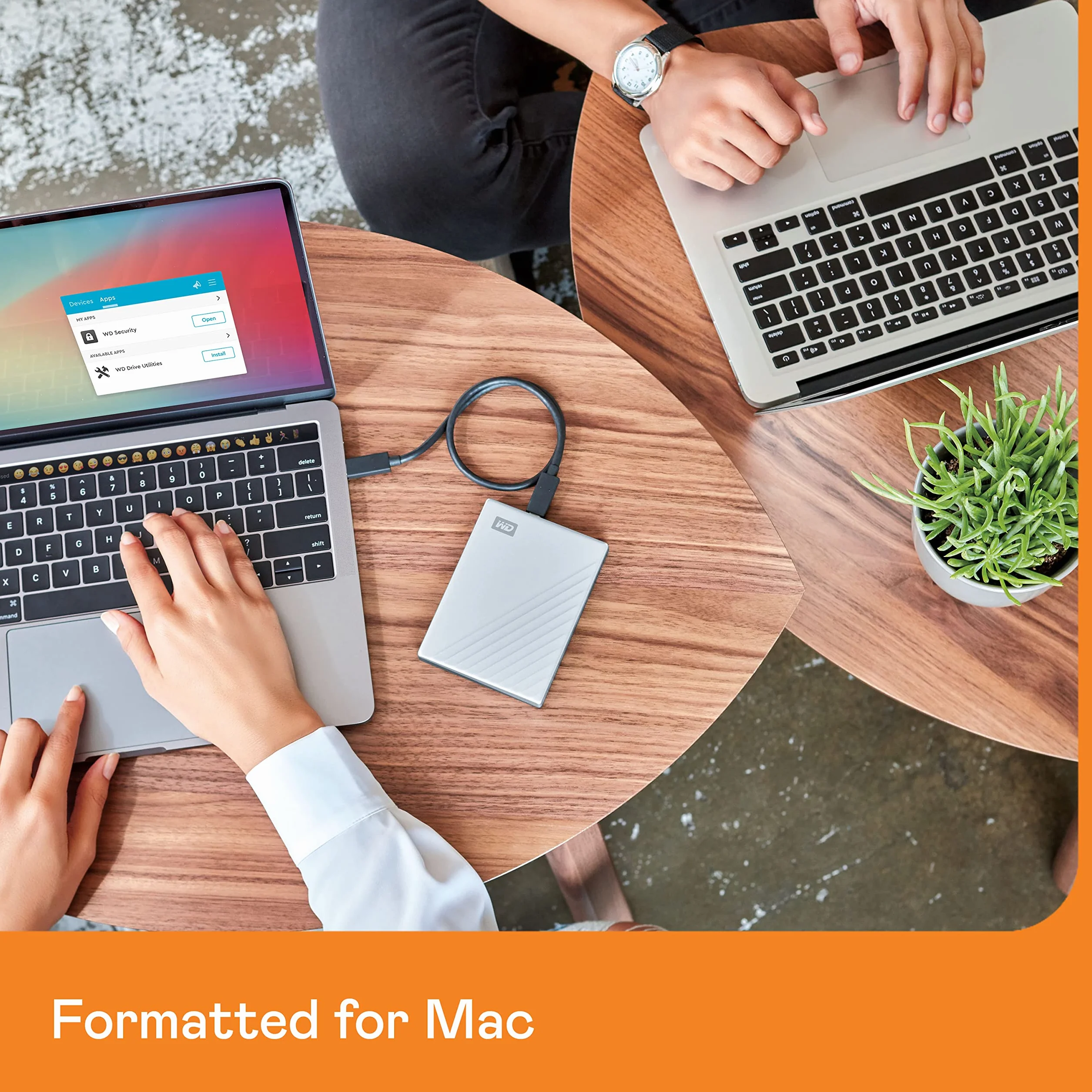 WD 5TB My Passport Ultra przenośny zewnętrzny dysk twardy USB-C Mac