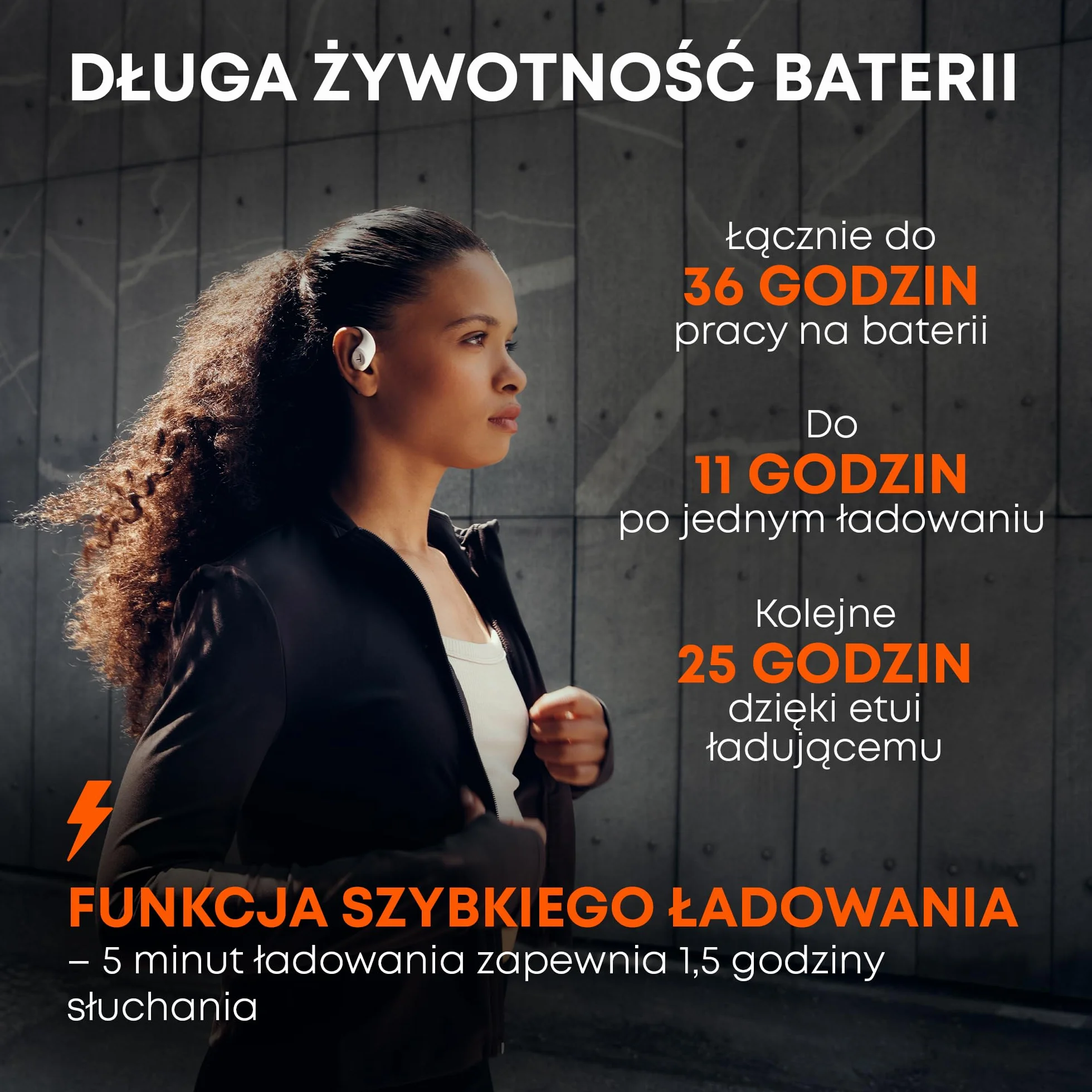beyerdynamic AMIRON 200 Sportowe słuchawki z otwartymi uszami Bluetooth 5.3 36h baterii czarny