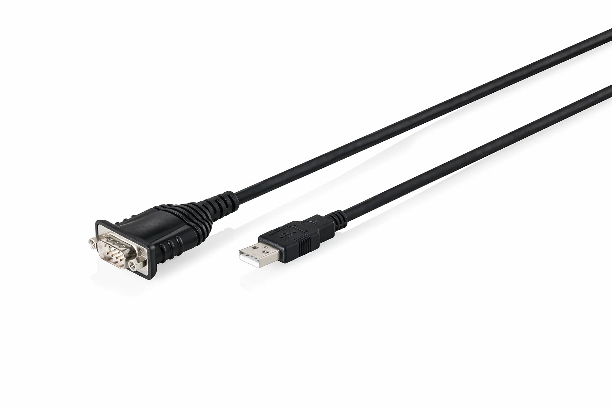 DIGITUS Kabel adapterowy USB 2.0 do RS232 DB9 1,8 m chipset FTDI czarny