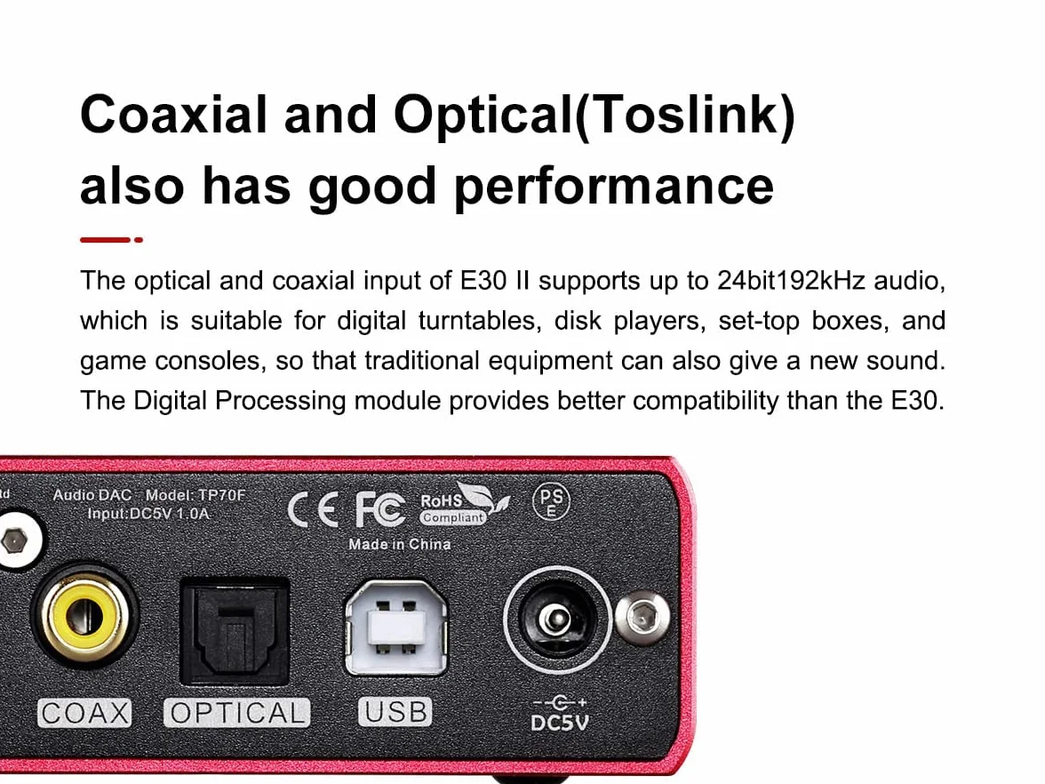 Topping E30II DAC USB Hi-Res (czarny)