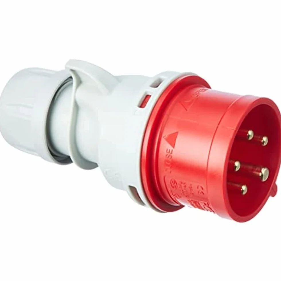 Kopp 174601005 wtyczka CEE, 5-biegunowa, 16 A, 400 V, czerwona
