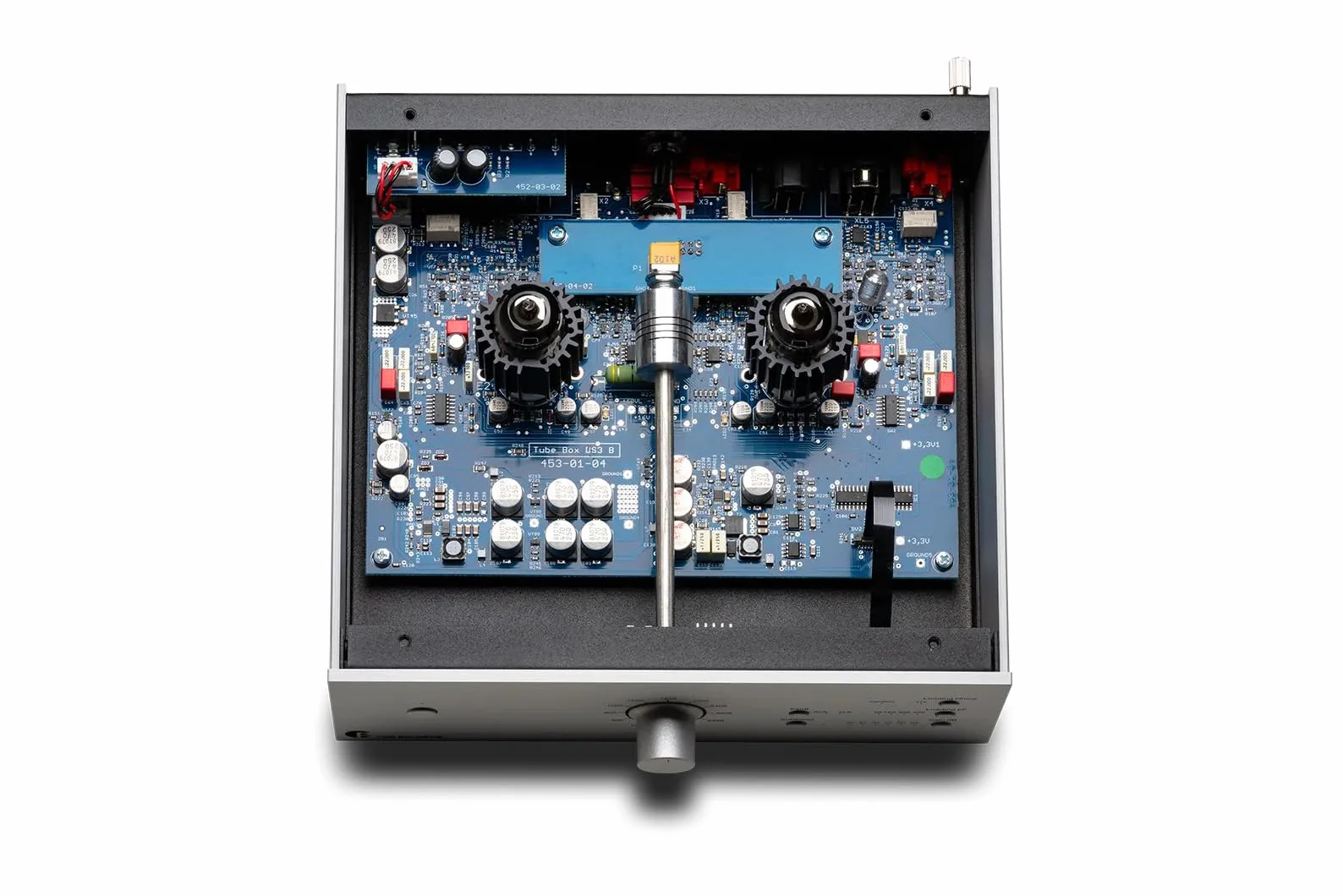 Pro-Ject Audio Systems Tube Box DS3 B Dual-Mono Balanced przedwzmacniacz srebrny