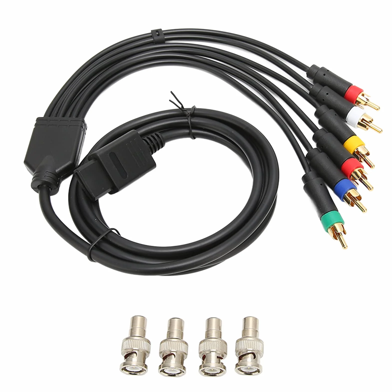 Kabel RGB AV Wielofunkcyjny z 4 Głowicami BNC do N64 SFC