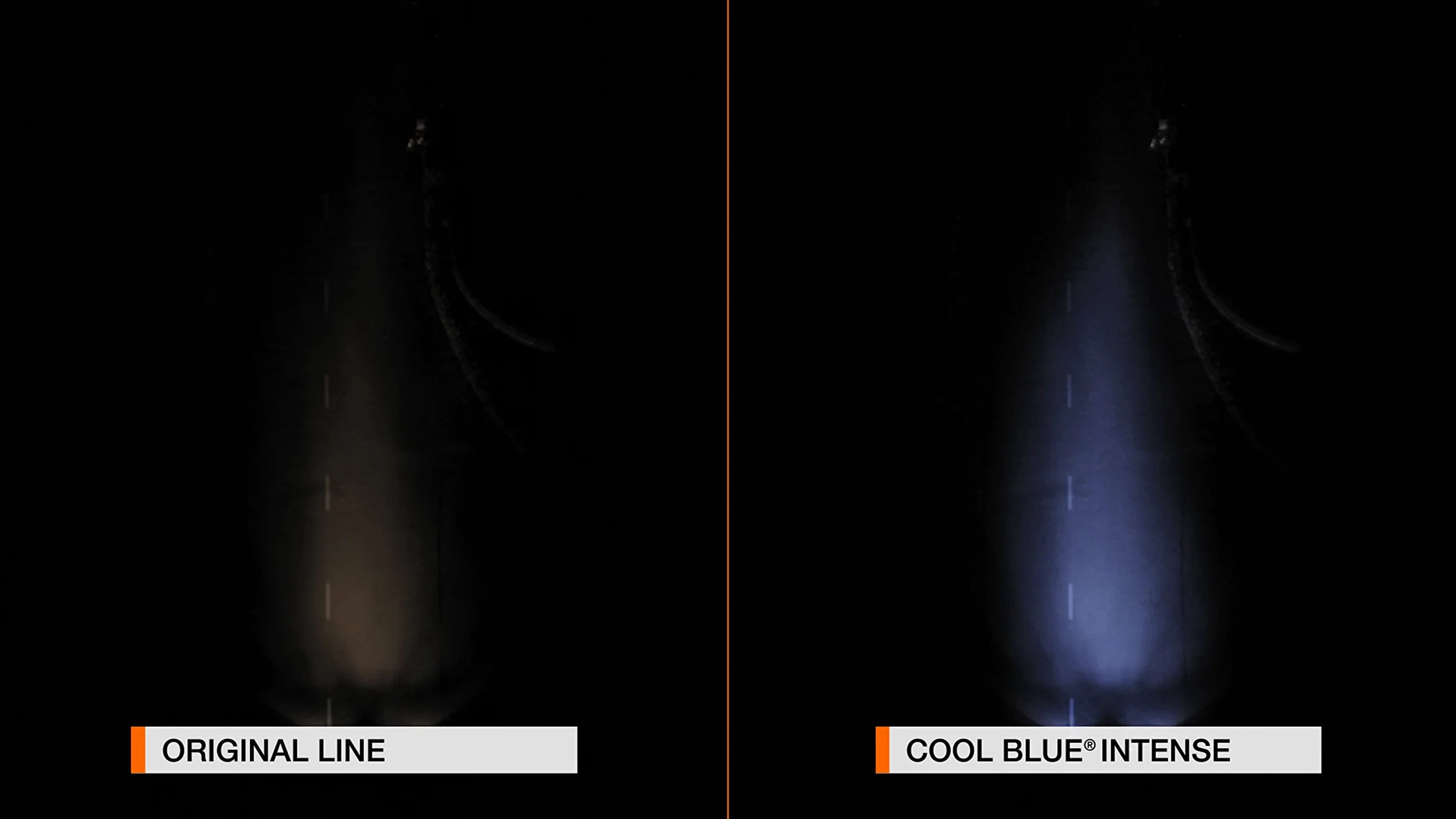 OSRAM COOL BLUE INTENSE H4, +100% jaśniejsze światło, do 5000K, żarówka halogenowa, wygląd LED, kartonowe pudełko (1 lampa)