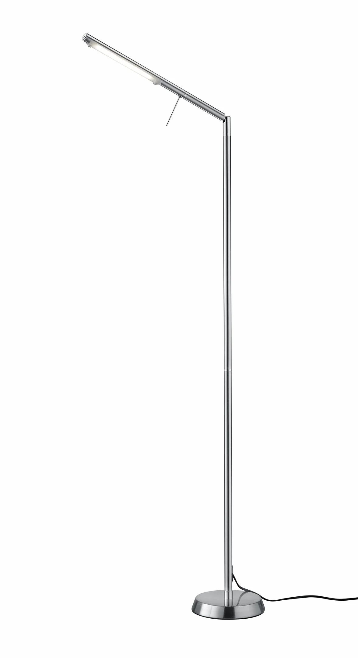 Trio Leuchten Lampa stojąca LED Filigran 420490107, metal nikiel matowy, 1 x 6 W, ściemniacz dotykowy