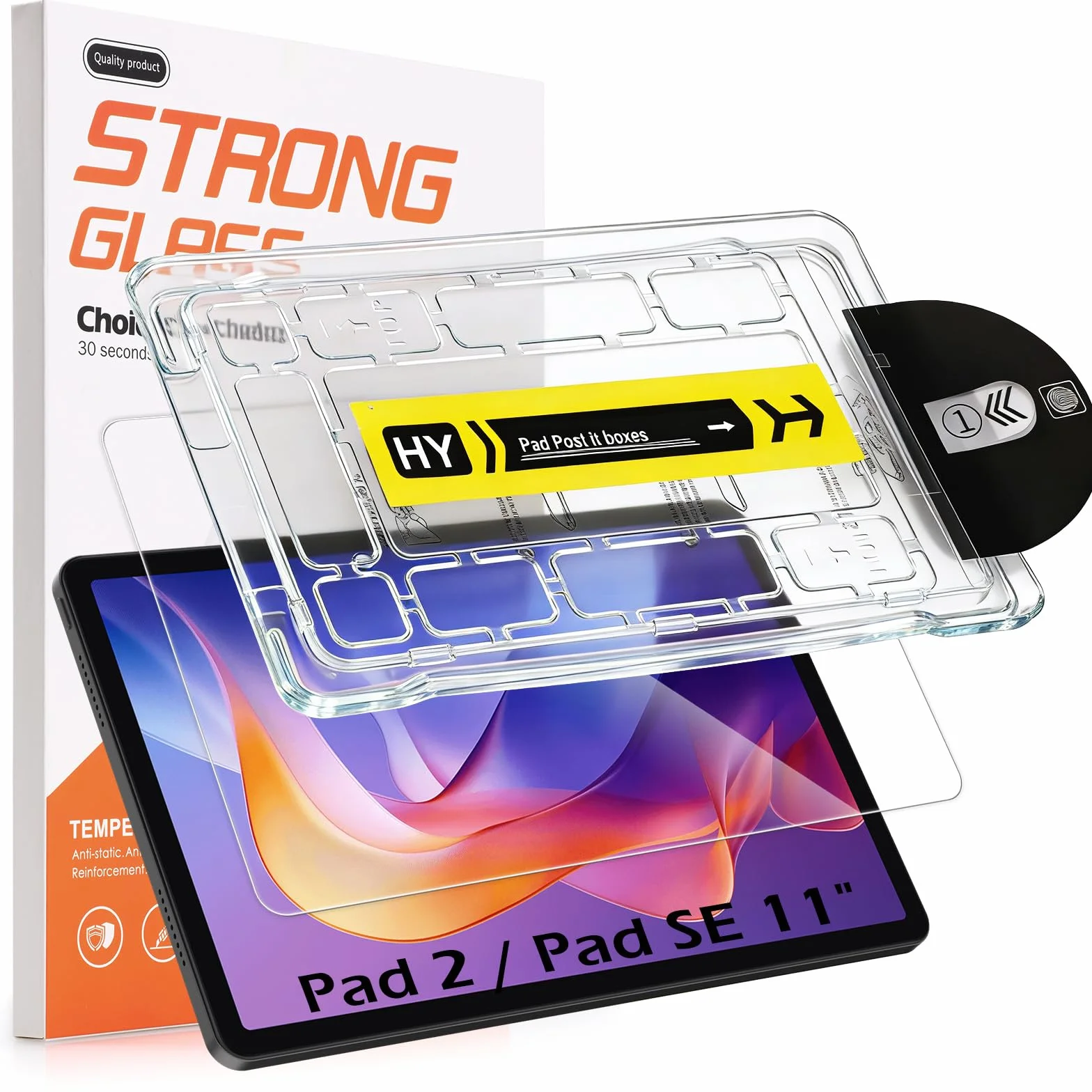 Osłona ekranu Xiaomi Redmi Pad 2/Pad SE 11" szkło hartowane z zestawem do instalacji