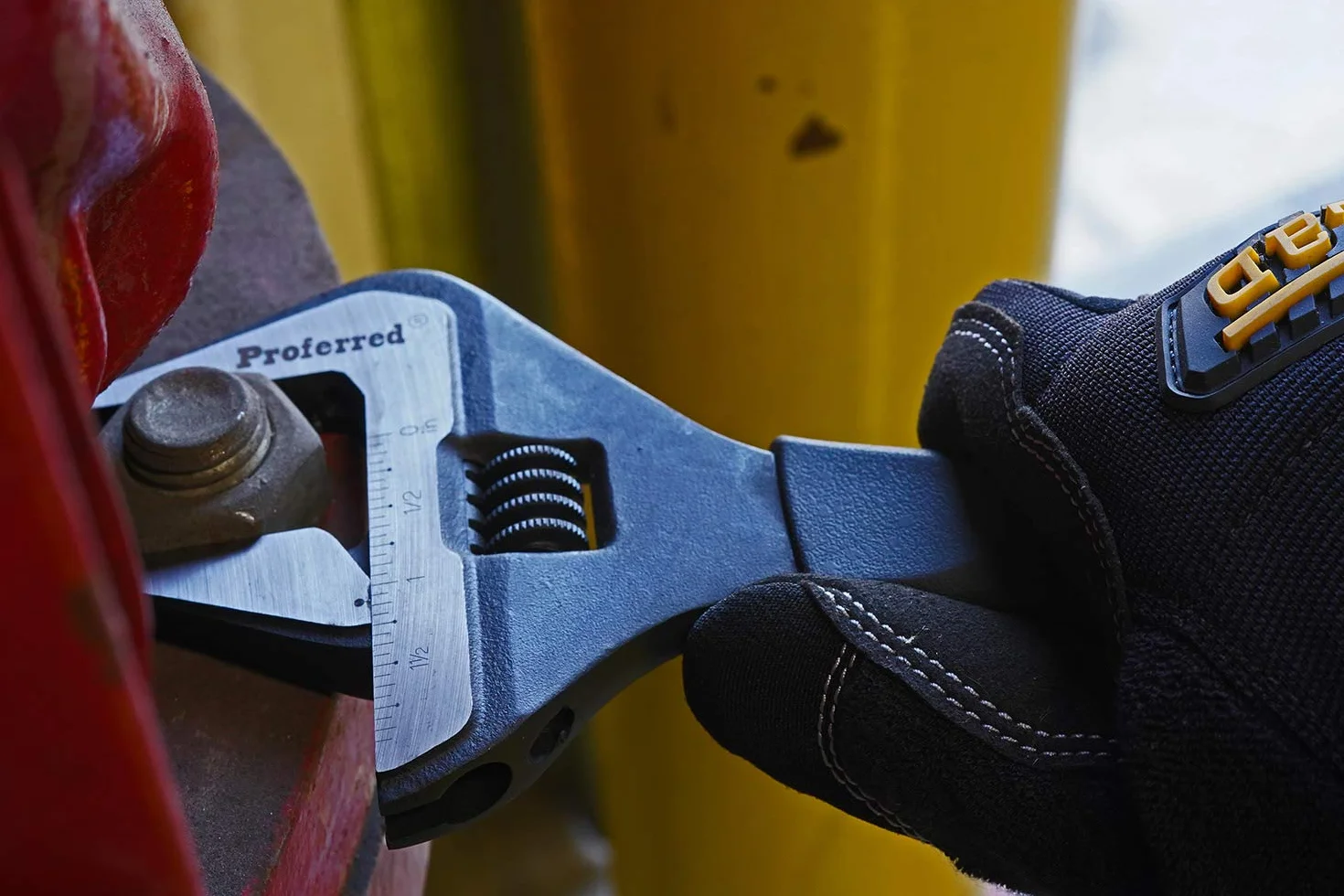 Proferred T08002 hydrauliczny klucz nastawny, wykończenie fosforanowe, 8 x Proferred