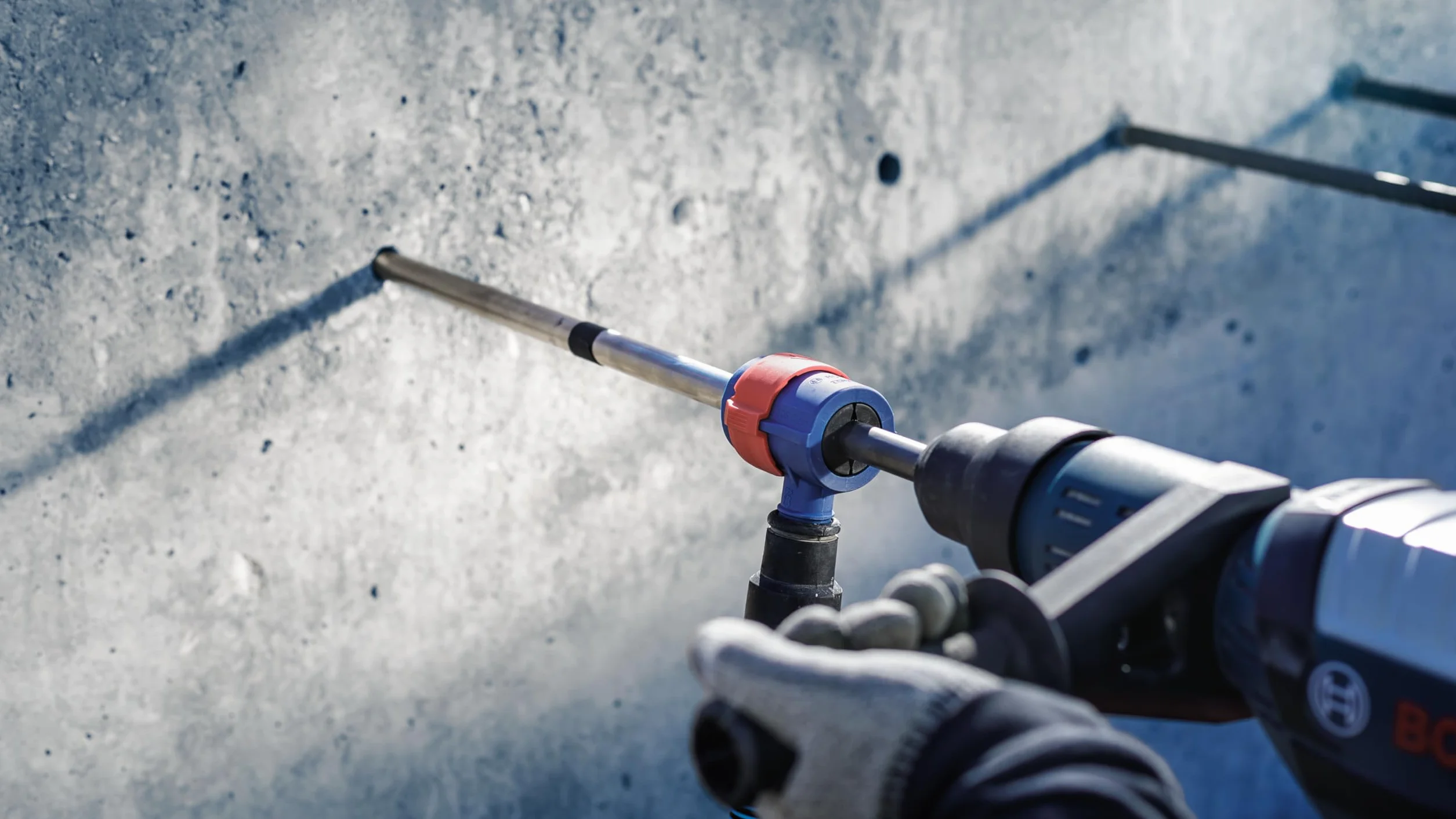 Bosch 1 x EXPERT SDS Clean plus-8X wiertło udarowe do chemicznych kotwiczeń (Ø 16,00 mm, profesjonalne akcesoria do młotowiertarki)