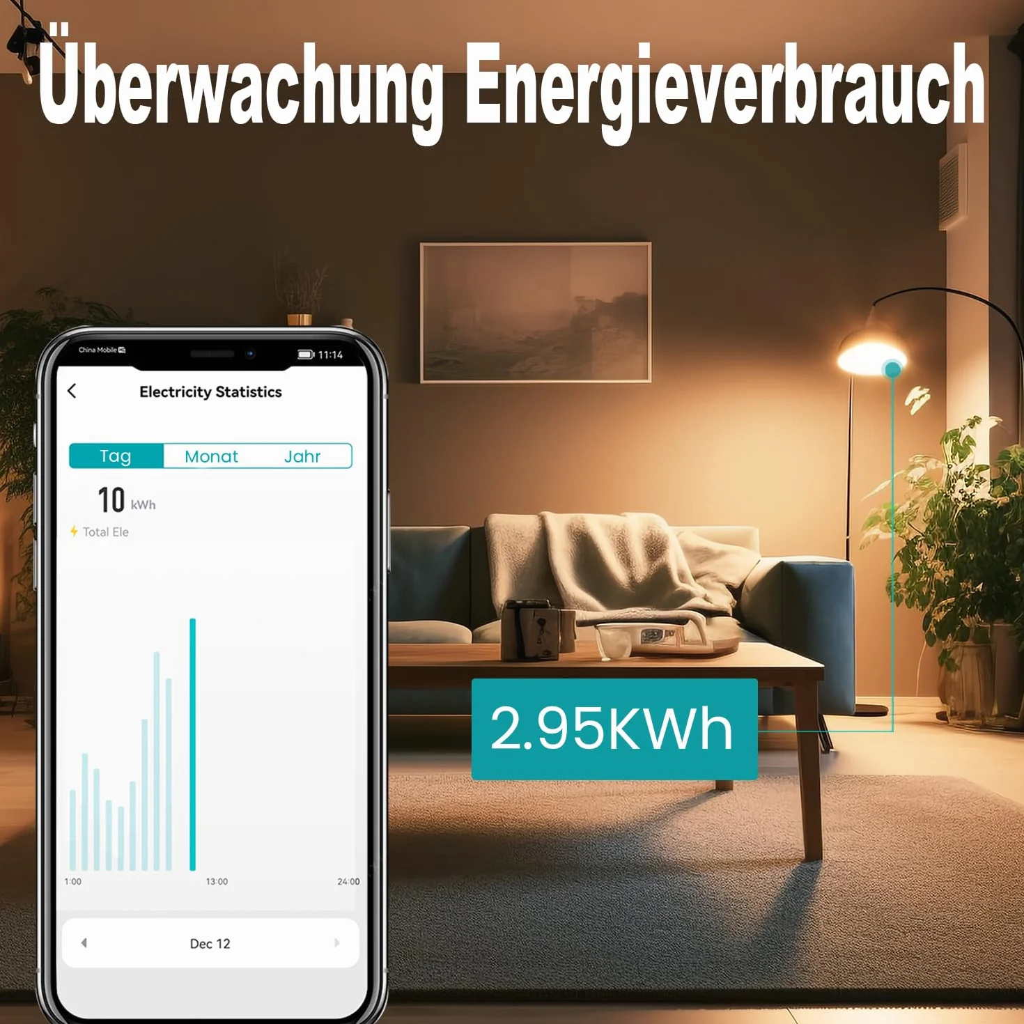 Uniwersalny przełącznik Wi-Fi z pomiarem zużycia energii i funkcją ochrony przed przeciążeniem, DIY inteligentny timer, sterowanie głosem, kompatybilny z aplikacją Alexa, Google Home Tuya/Smart Life