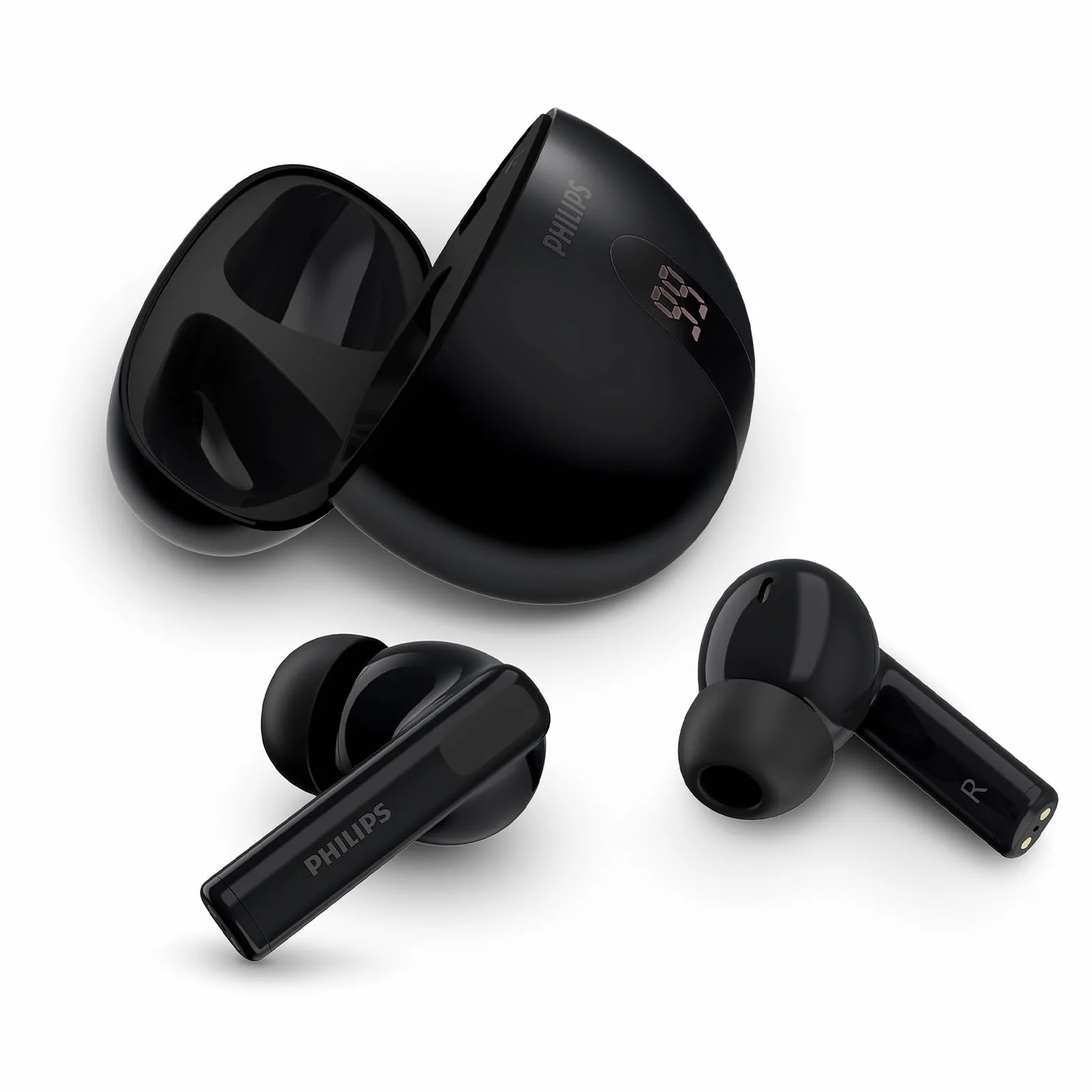 Philips TAT2520BK Słuchawki douszne True Wireless Bluetooth z redukcją szumów, czarne