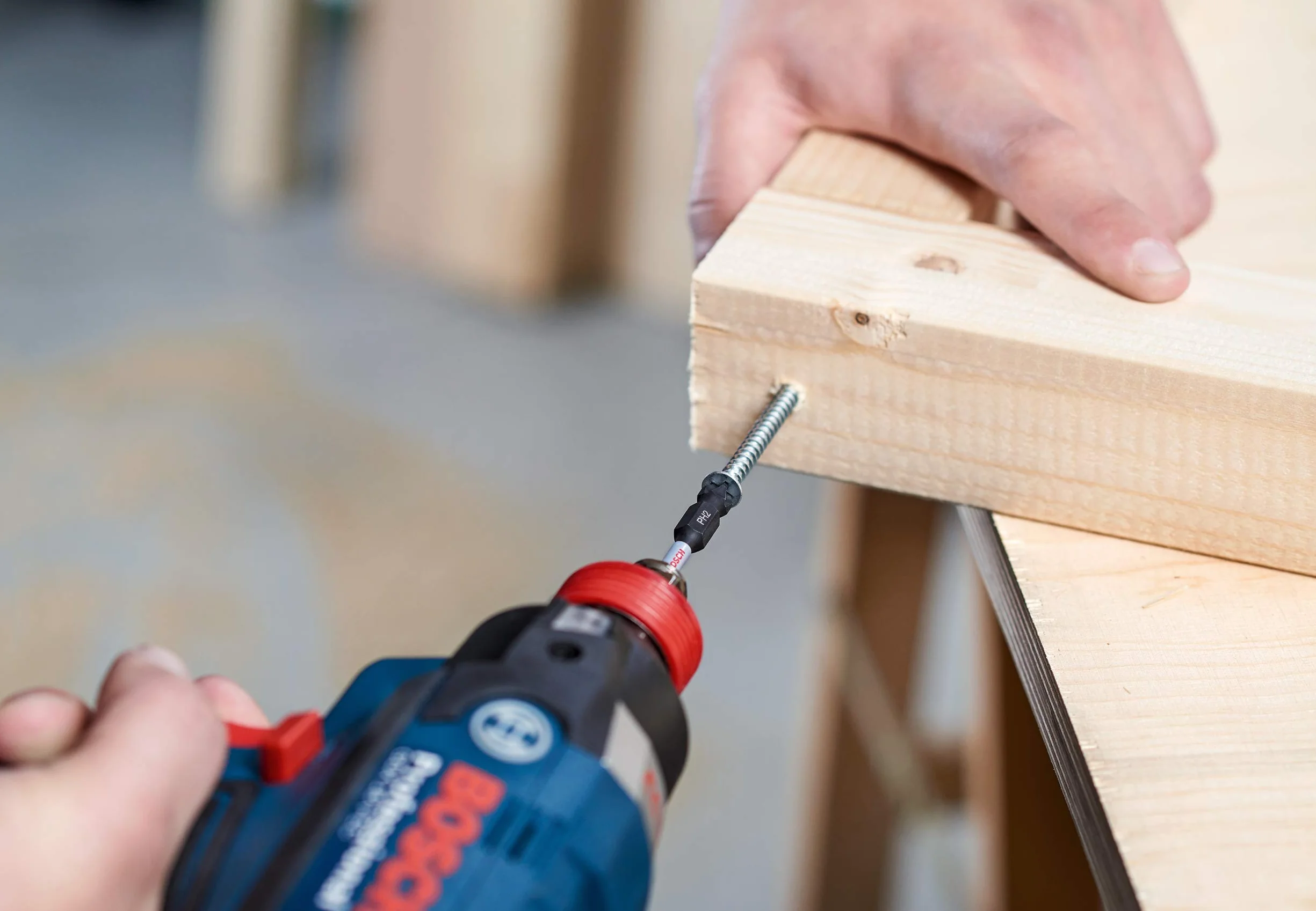 Bosch Professional 1 bity do wkrętarki Impact Control PH1 (50 mm, trzpień sześciokątny, Pick and Click, osprzęt wkrętarki udarowej)