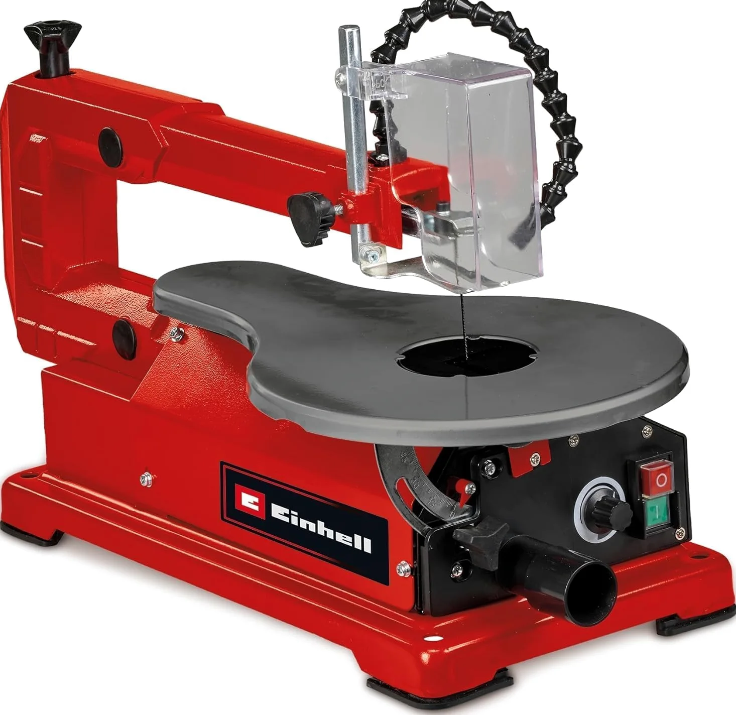 Einhell TC-SS 406 E wyrzynarka 120 W wysokość cięcia 50 mm stół pochylany 47° zmienna prędkość obrotowa