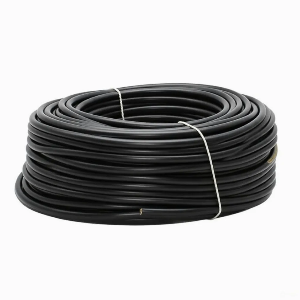 Kabel elektryczny 100 metrów, H05VV-F H05VVF przekrój 3 x 0,75 mm mm² 3G0,75, czarny, 3-żyłowy, 220 V 230 V CPR, do użytku wewnętrznego, trójbiegunowy, zasilanie, przedłużacze, sprzęt AGD, wilgotne
