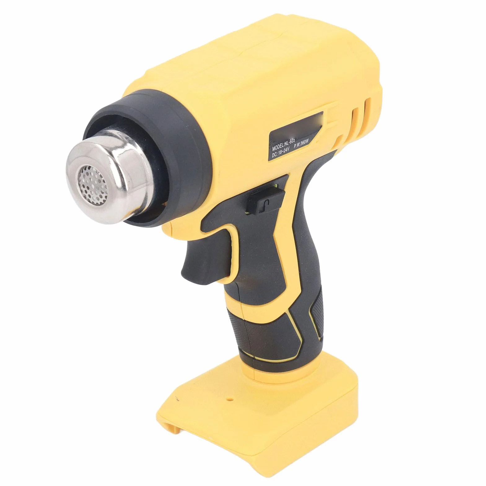 Opalarka 4 szt. Narzędzie do Obkurczania Dysza 18 V Mała Heat360 W Gorące Powietrze do Pistoletu 400 ℃ do Baterii Litowej Plastik 18 24 V Zestaw do Obkurczania Naczynie