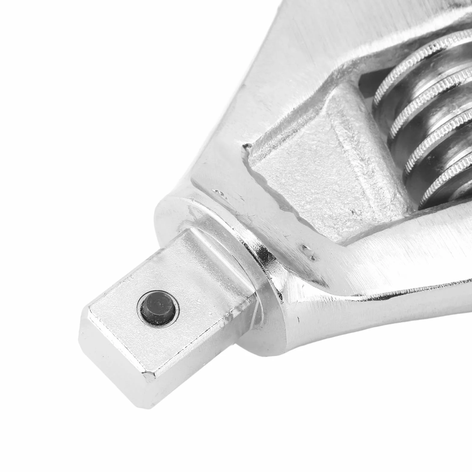Głowica wymienna klucza Duży otwór Regulowana głowica klucza skrętnego Stal chromowo-wanadowa dla profesjonalnych mechaników Entuzjaści majsterkowania 14x18mm Port kwadratowy (0–57 mm / 0–2,2 cala)