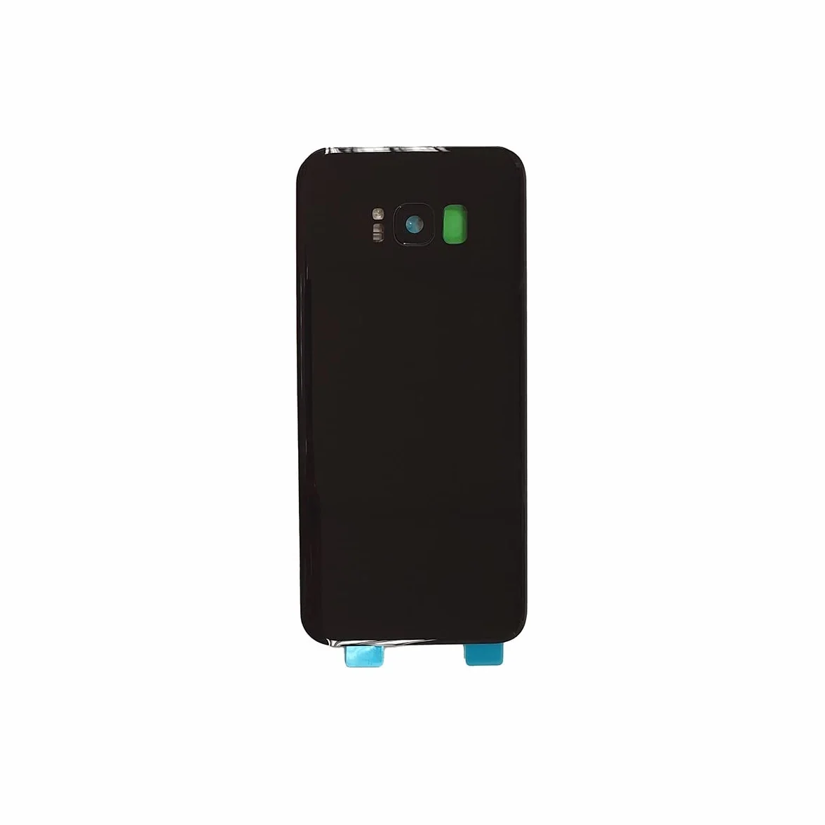 Smartex® Tylna pokrywa kompatybilny z Samsung Galaxy S8 Plus (G955) -Back Glass Big Hole (Czarny)