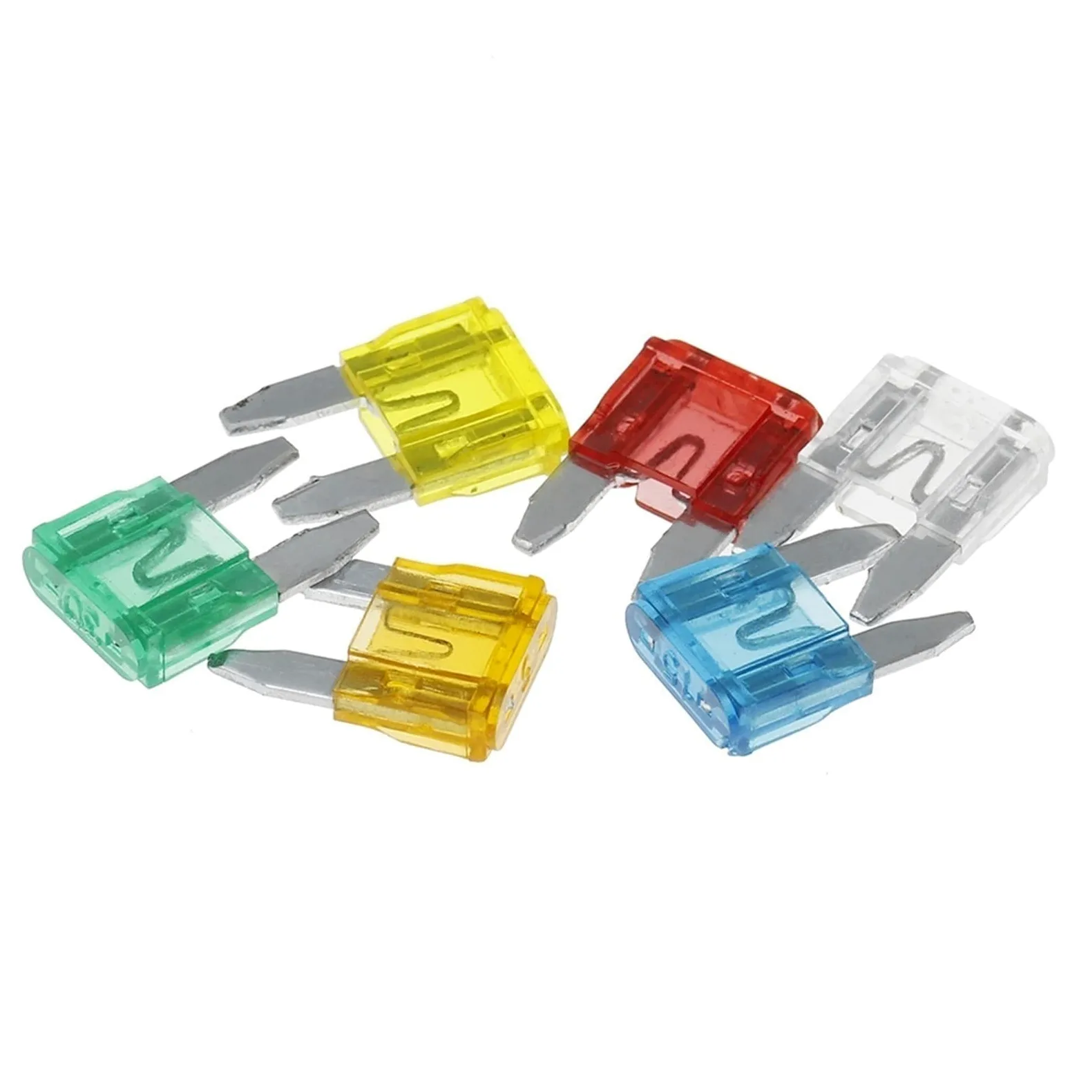 Standardowy bezpiecznik automatyczny Mini Micro Micro2 do samochodu, 32 V, 1 A, 2 A, 3 A, 5 A, 7, 10 A, 15 A, 25 A, 30 A, 35 A, 40 A, złoty, 5 A