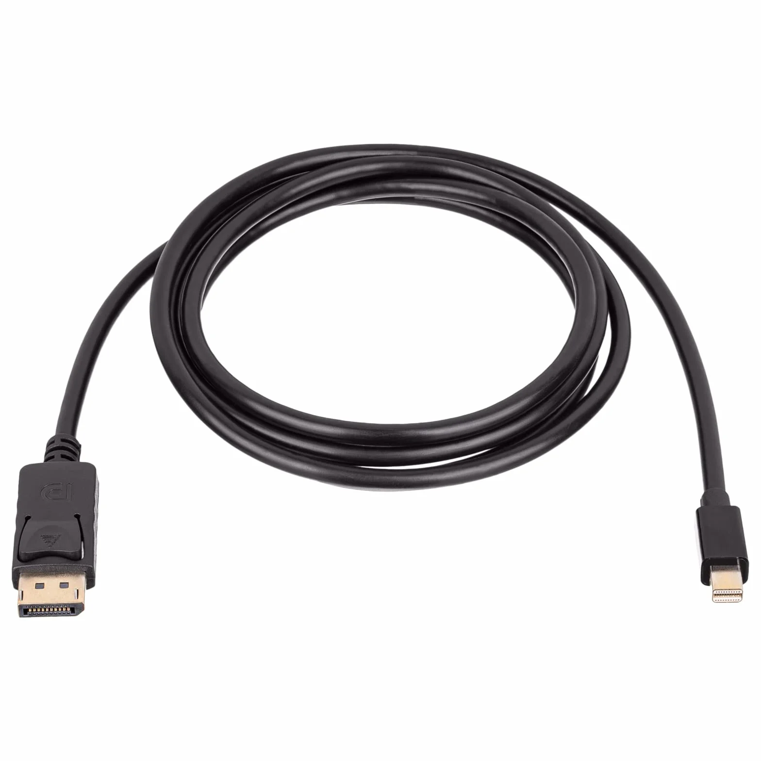 Akyga Kabel DisplayPort - miniDisplayPort AK-AV-15 1,8 m złoty plated black adapter DP do mini DP 4k 24 bit NVIDIA G-Sync AMS FreeSync