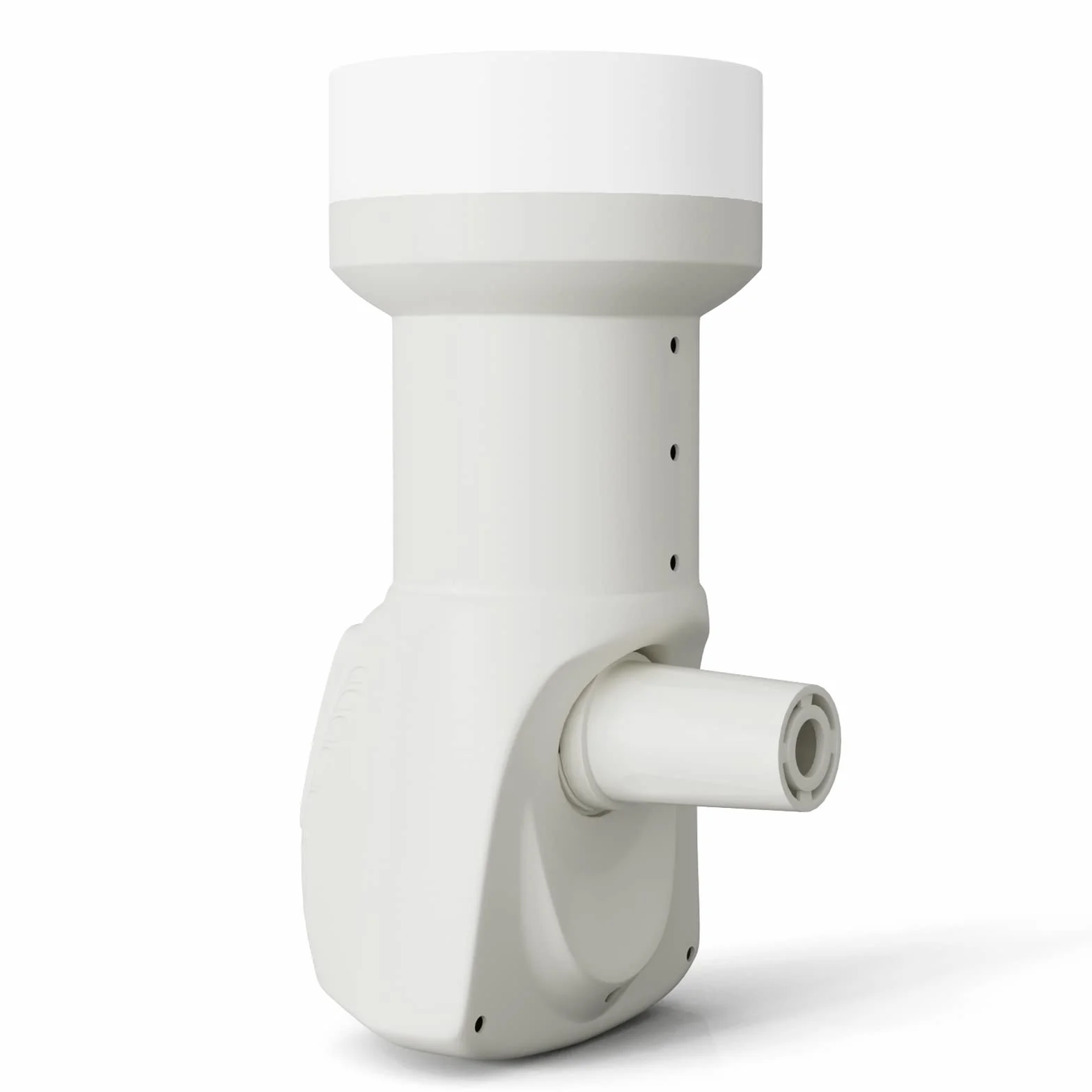 hb-digital LNB Głowica Satelitarna 1 Abonent Direkt LTE Protected Full HD 4K UHD Pozłacane Styki Biały