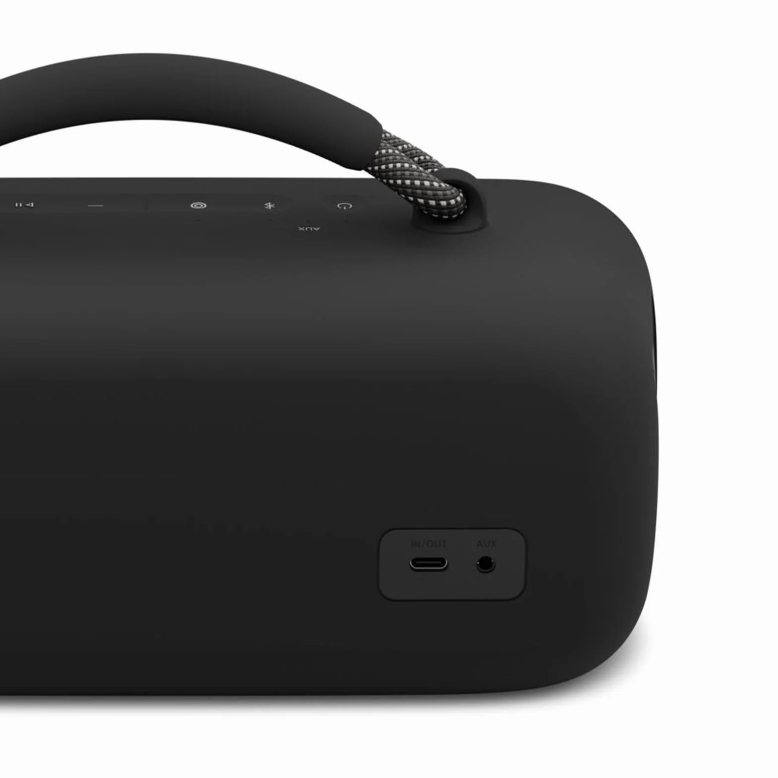 Bose Przenośny Głośnik SoundLink Max. Duży, wodoszczelny głośnik Bluetooth. Działa do 20 godzin bez ładowania. Z USB-C, wbudowanym wejściem audio 3,5 mm, w kolorze czarnym