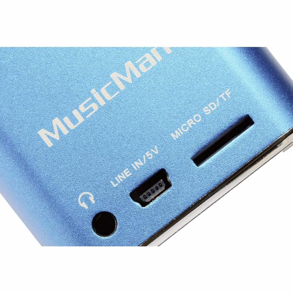 Technaxx Mini Musicman 3 W, przenośny, 3 W, 150-18000 Hz, 4 omy, 10%, przewodowy