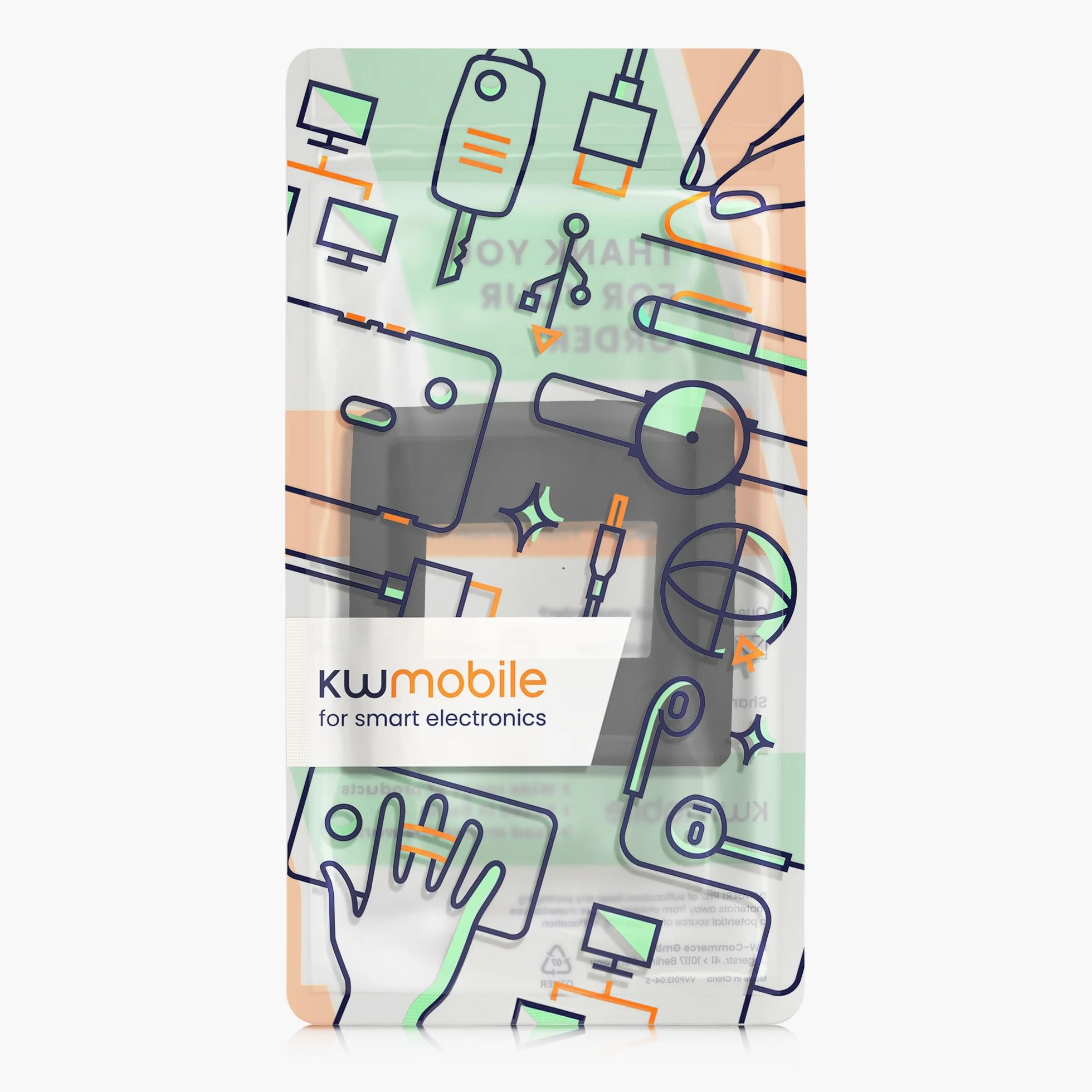 kwmobile Etui kompatybilne z Anker Prime Bank 100W - przenośny pokrowiec na powerbank, odporny na wstrząsy - czarny