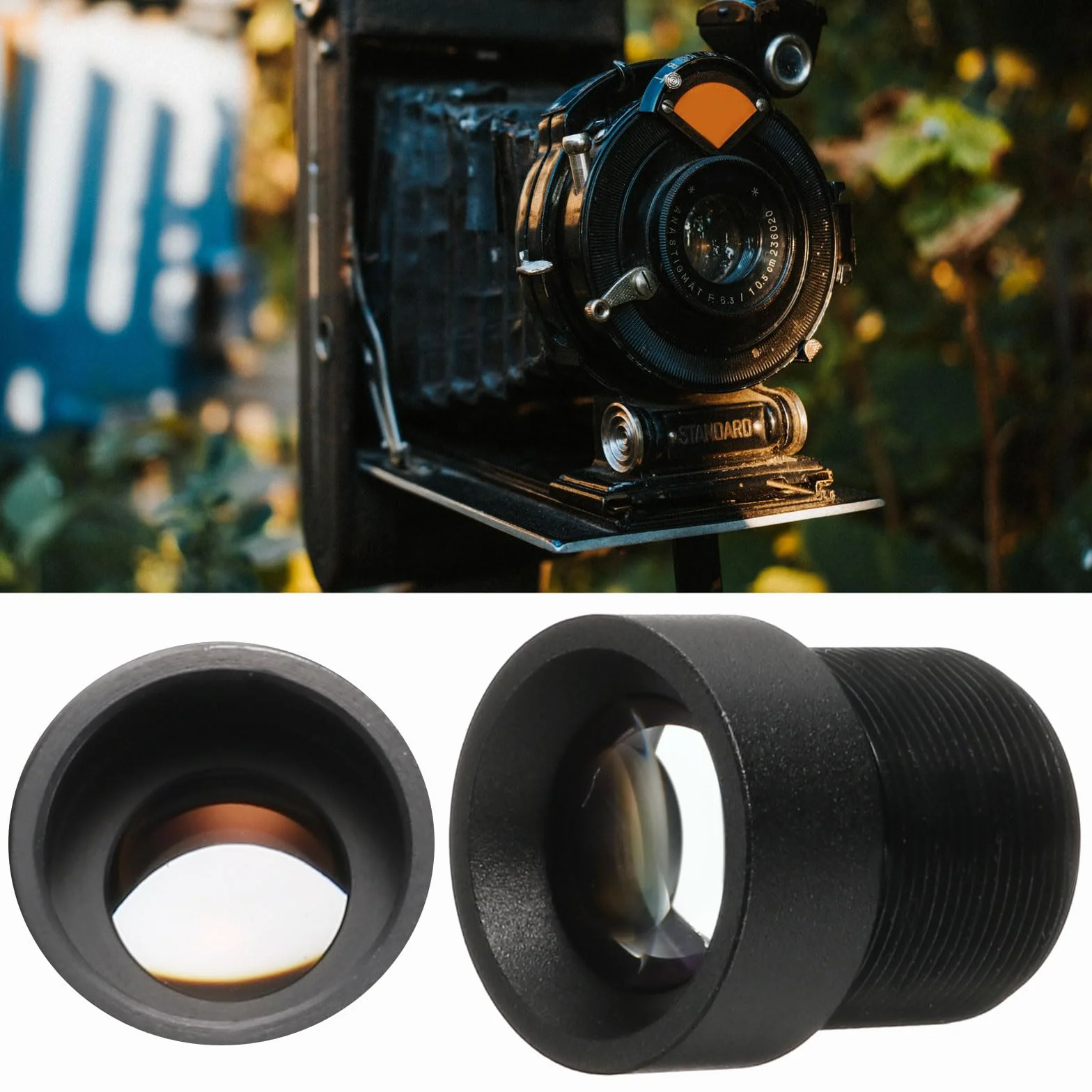 QUARKZMAN Obiektyw CCTV 12 mm 3MP F2.0 FPV Szeroki Kąt M12 Gwint Czarny