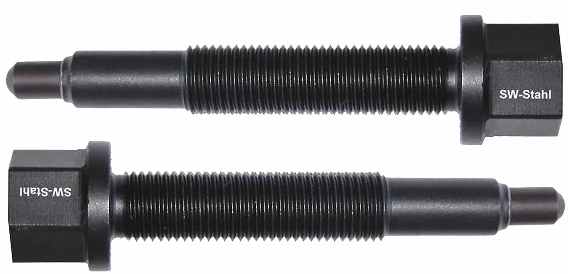 SW-Stahl 10160L Zestaw Śrub Wałów Napędowych M14 i M16 x 1,5 | 2-częściowy zestaw do osi i wałów przegubowych, wysokiej jakości stal, precyzyjne gwinty dla profesjonalnego warsztatu.