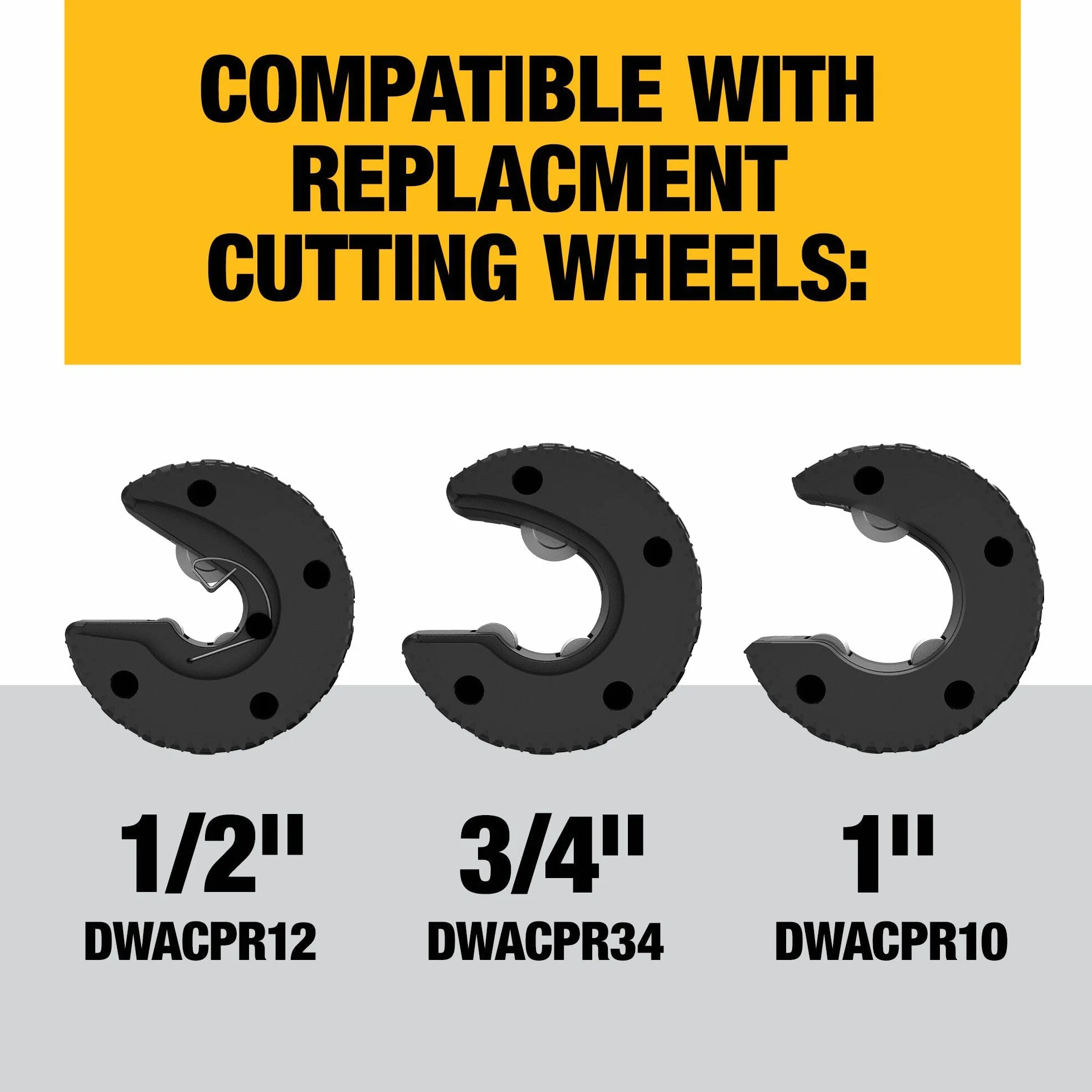 DEWALT IMPACT CONNECT obcinak do rur miedzianych, mocowanie wkrętarki udarowej, obcinacz do rur (DWACPRIR)