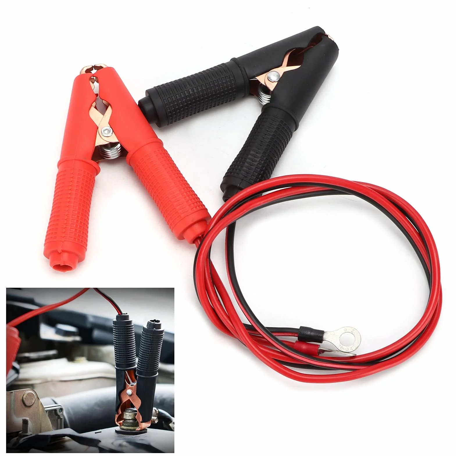 Kabel zaciskowy do akumulatora samochodowego 30A 12-24V mostkujący