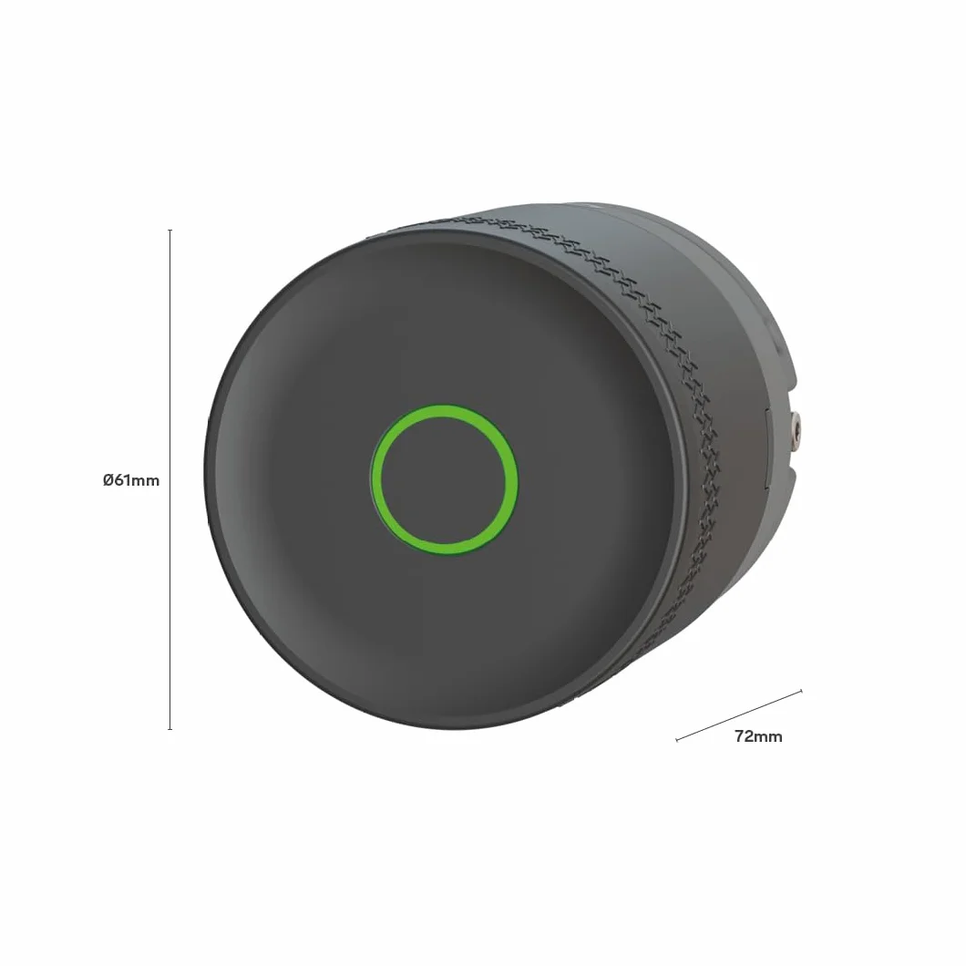 Yale - Linus Smart Lock L2 Lite - Czarny - 05/109100/MB - Dostęp bez klucza - Łatwa instalacja - Zgodny z Matter | Klucze cyfrowe - Aktywność w czasie rzeczywistym - Aplikacja Yale Home