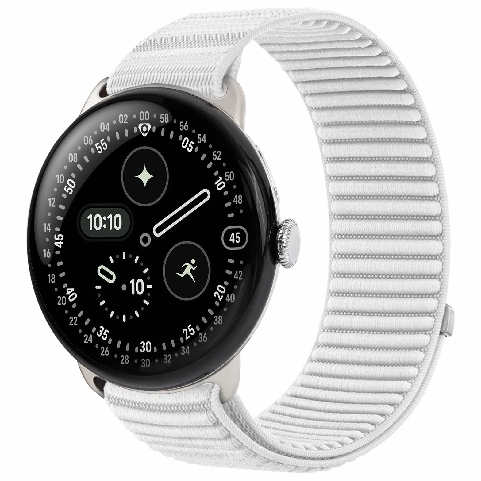 SimpleThings Sportowy pasek do zegarka Pixel Watch 2/1/3 4 41 mm nylonowy Google Watch 4/3/2/1 oddychający miękki
