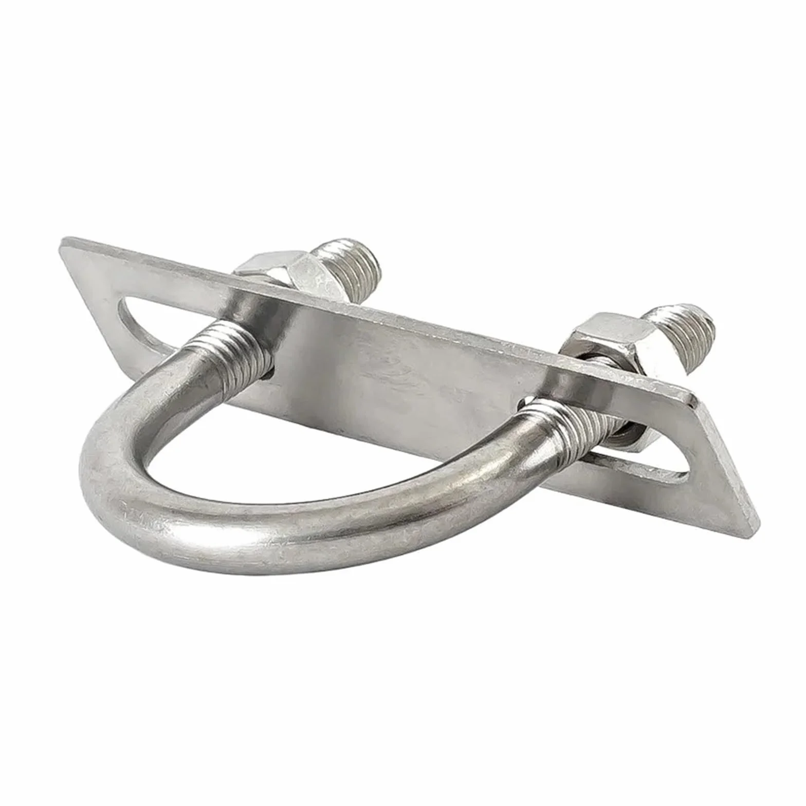 Obejma rurowa krzyżowa ze stali nierdzewnej 304 typu U-Bolt | Srebro M6 M8 Naprawa rur w wielu rozmiarach: Obejma do rur(M8x159x189mm-1set)