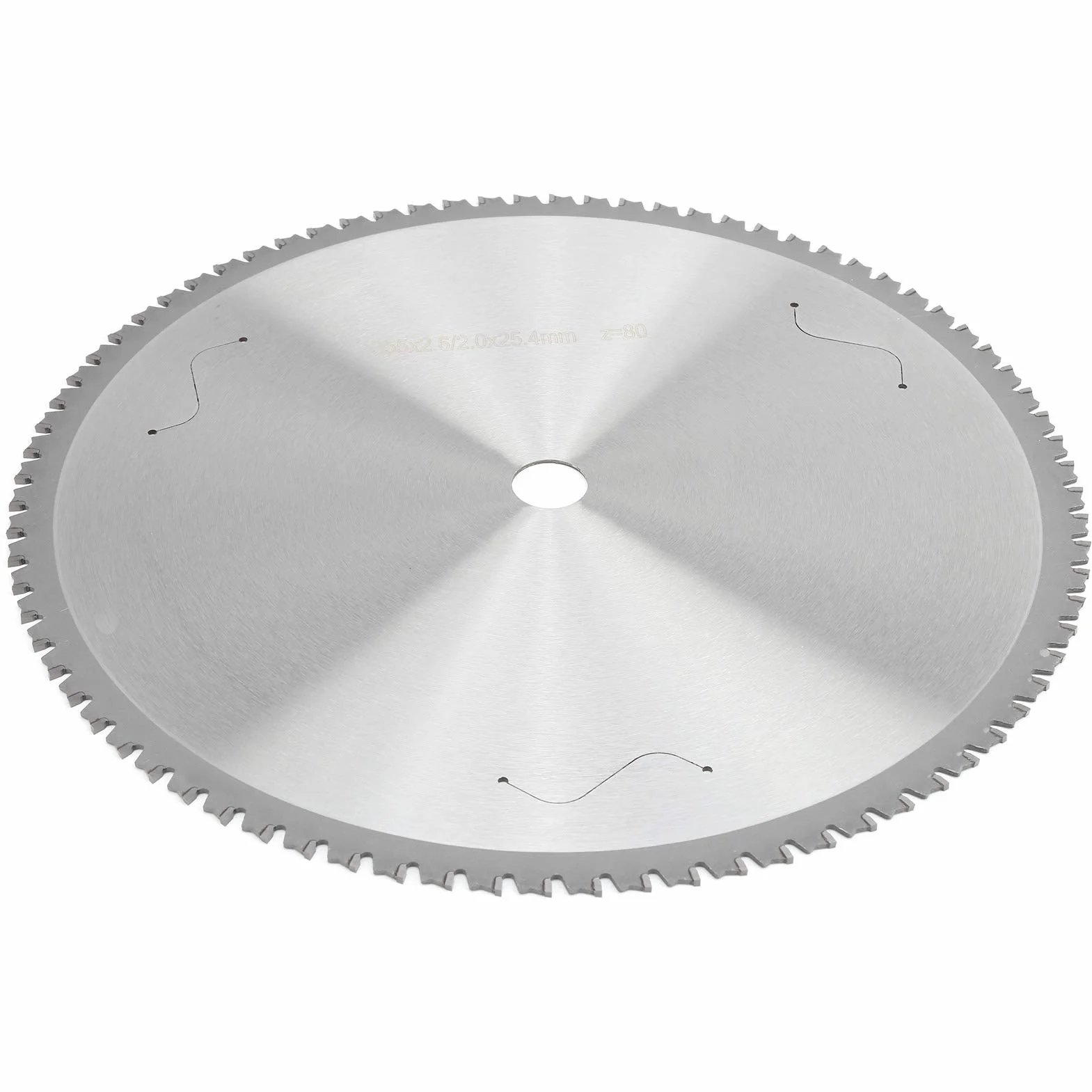 ZJchao Piły Tarczowe, Cięcie Metalu 355 X 2,6 X 2,0 25,4 Mm Piła Tarczowa prędkość 80T do Metalu Żelazo Stal Nierdzewna