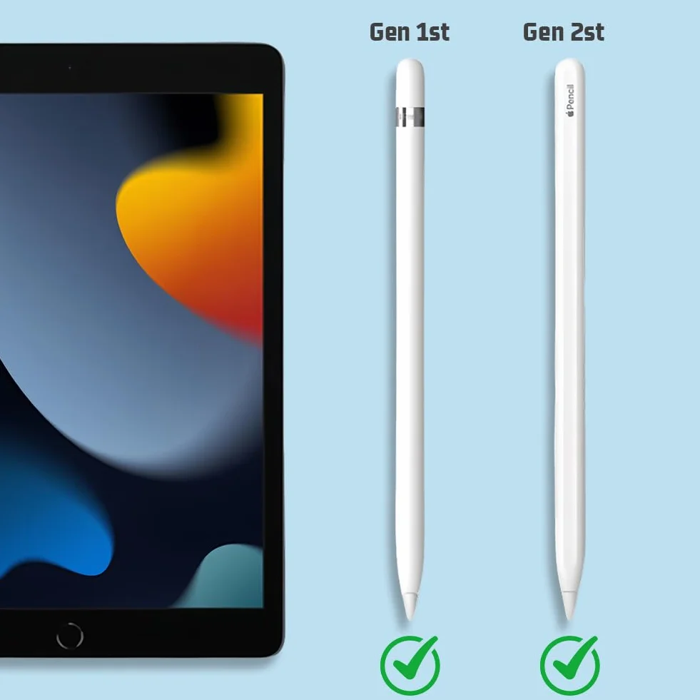 flintronic Wkłady do Apple Pencil Kompatybilne z iPad Pro, 6-pak zamiennych końcówek 1. i 2. generacji
