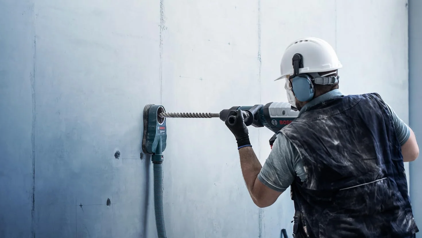 Bosch Professional 1x Wiertła udarowe EXPERT SDS max-8X (do Miękki kamień; Twardy kamień; Beton; Beton zbrojony; Betonowy blok konstrukcyjny, Ø 28,00x520 mm, Akcesoria Wiertło do młota)