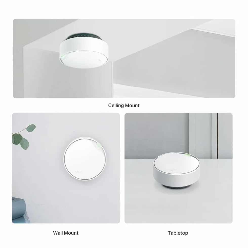 TP-Link Deco X50-PoE (3-pack), System Mesh WiFi 6 AX3000, 2x Port 2.5 Gbps, PoE i Zasilanie Alternatywne, OFDMA i MU-MIMO, AI-Driven Mesh, HomeShield, Obsługa do 150 urządzeń, Kolor: Biały