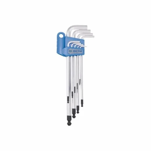 Zestaw bardzo długich kluczy imbusowych BALL POINT 1,5-10 mm - 9 szt