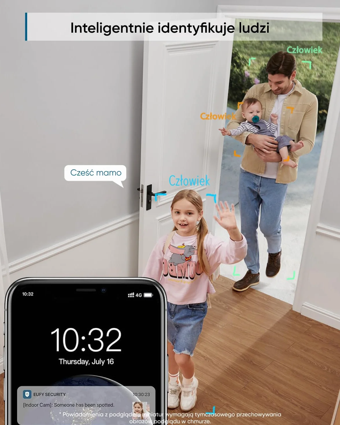 eufy Security Solo IndoorCam C24, Wewnętrzna kamera dozorowa 2K, WLAN, wykrywanie osób, kamera IP, asystent głosowy, czujnik ruchu, noktowizja, brak kompatybilności z HomeBase