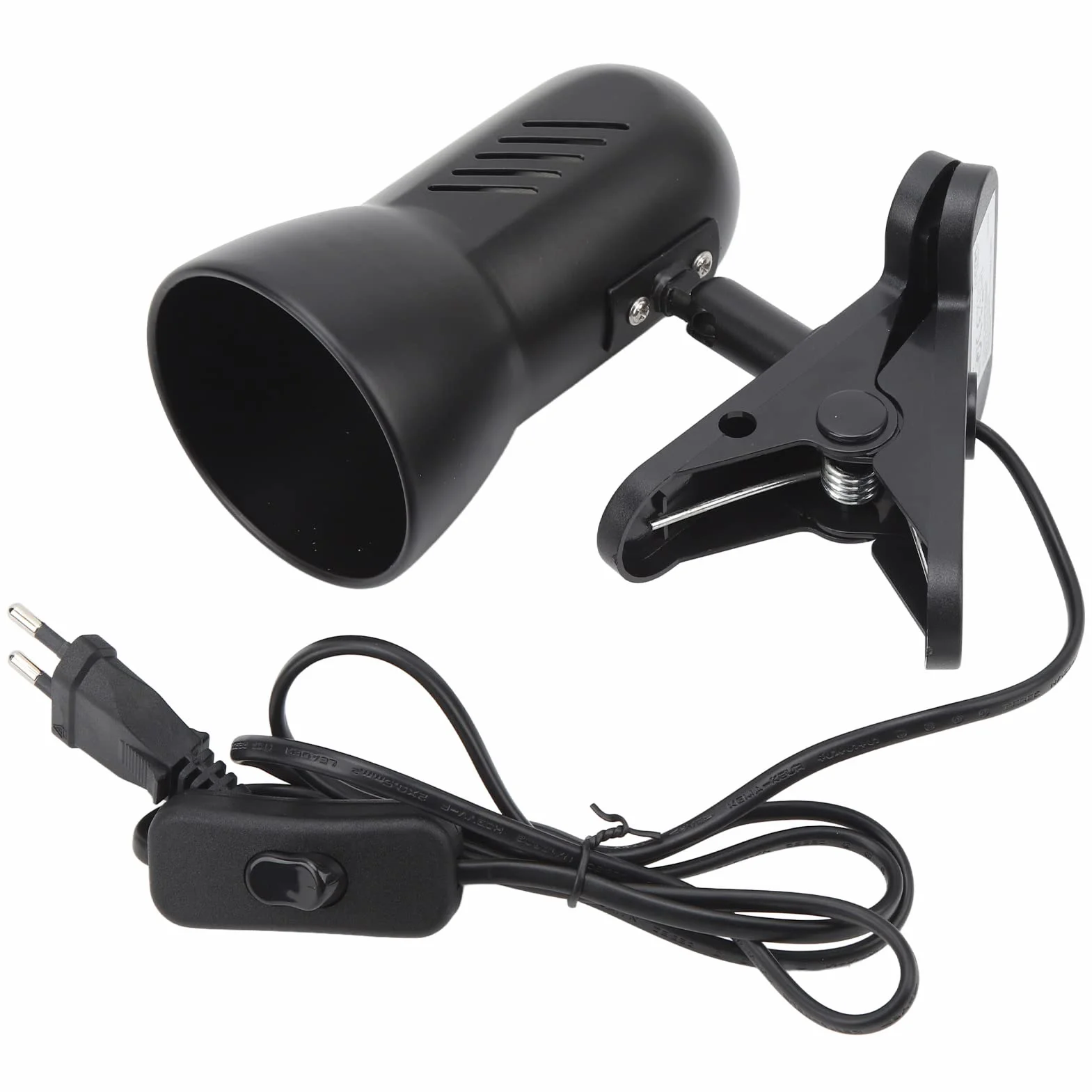 Lampa Zaciskowa, Lampa Zaciskowa LED Obrotowa Głowica 360 Stopni Wtyczka UE Standardowa Podstawa E27 85-265 V Długość Przewodu 4,3 Stopy Do Domu