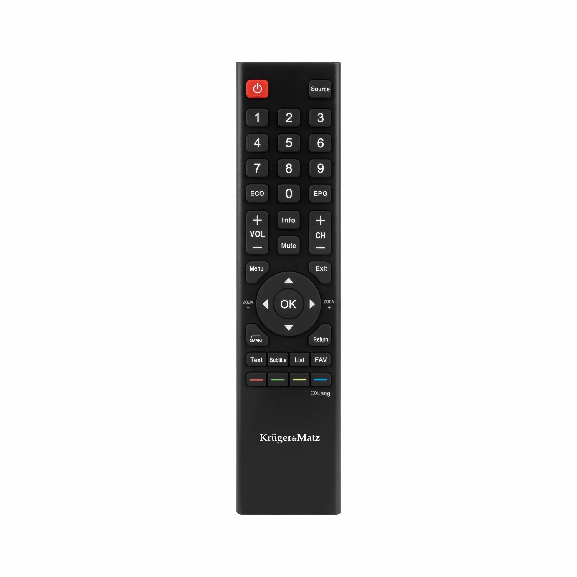 Kruger&Matz Telewizor 24" HD KM0224-T4 DVB-T2 H.265 230/12V