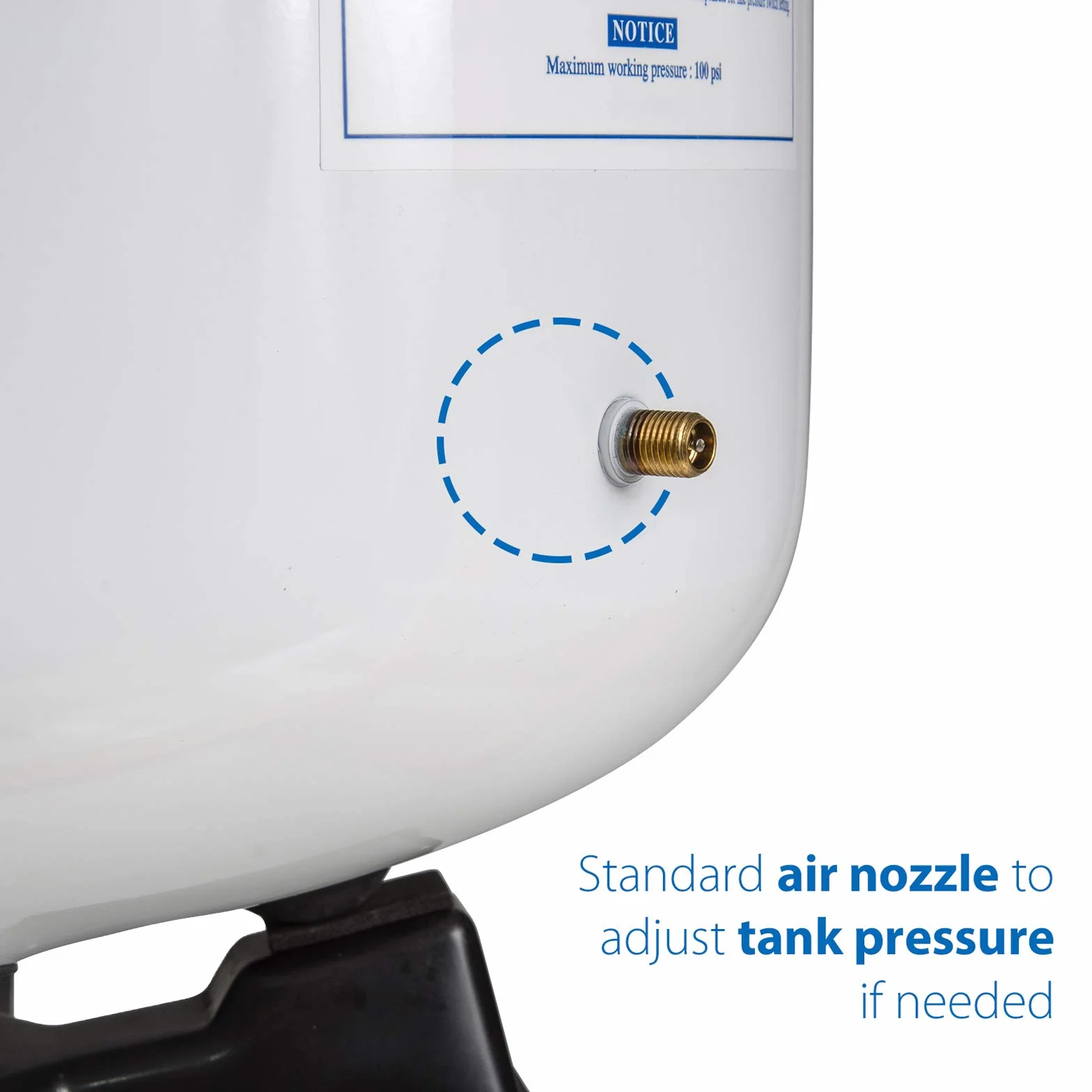 iSpring T32M Zbiornik na wodę pod ciśnieniem z zaworem kulowym do systemów odwróconej osmozy RO, 4 l, zawór zbiornika 1/10.2 cm w zestawie