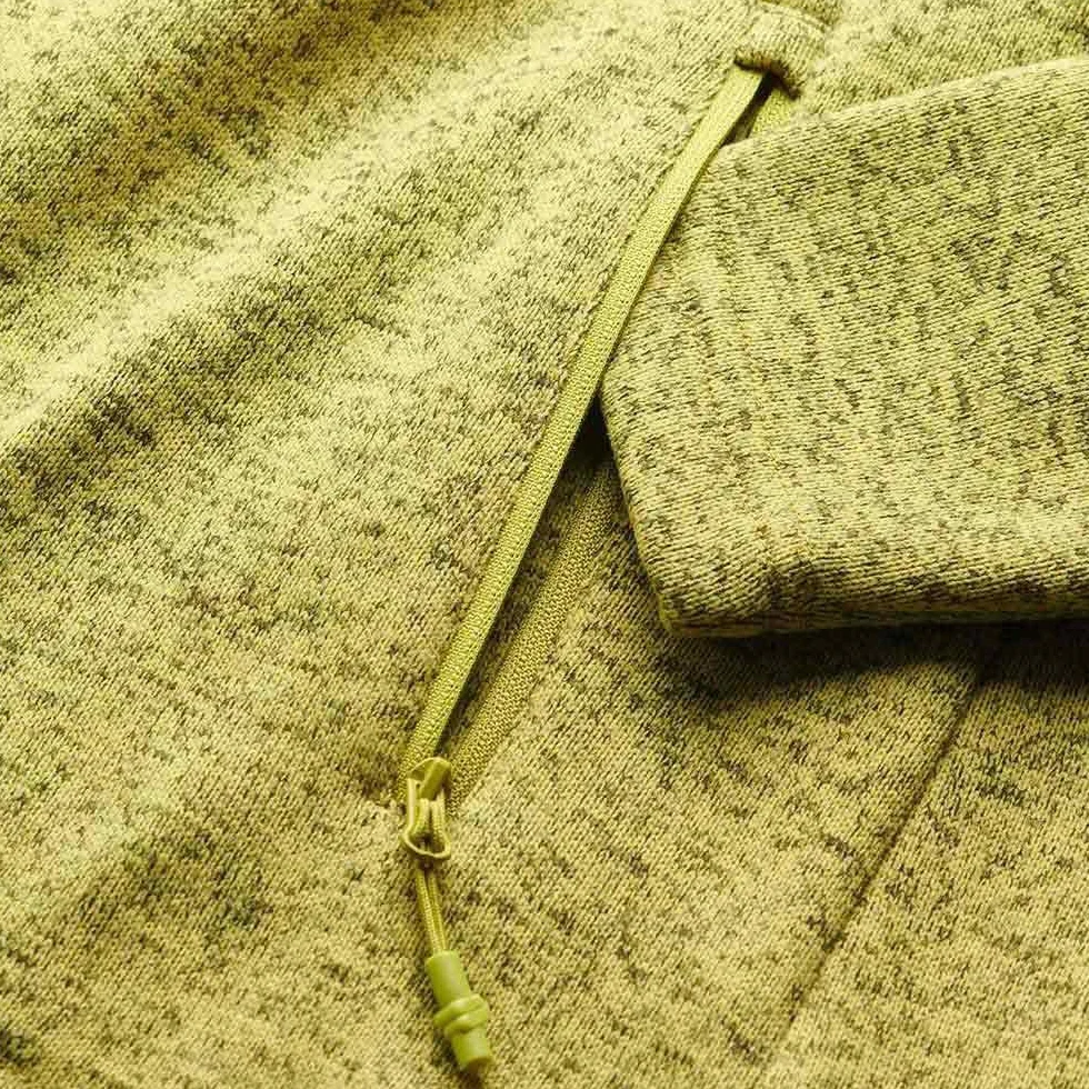 Chaqueta de Punto muy cálida, Ligera y Confortable. C: Golden Lima T: L